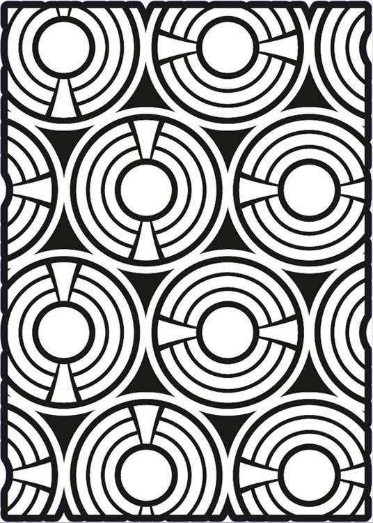Creative Expressions A5 Stencil Geometric Circles