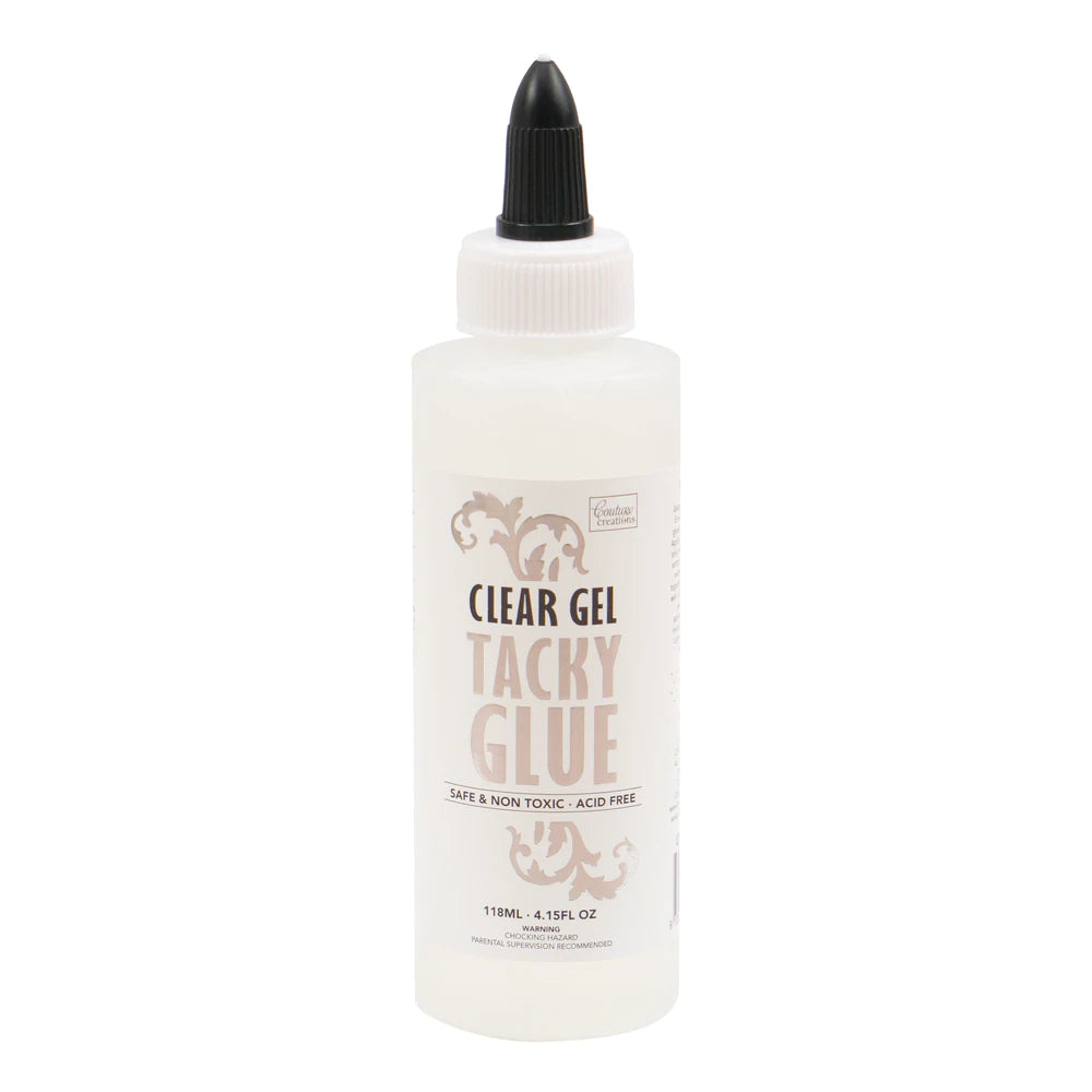 Couture Creations - Adhesive - ClearGel Tacky Glue (118mL | 4.15 fl oz)
