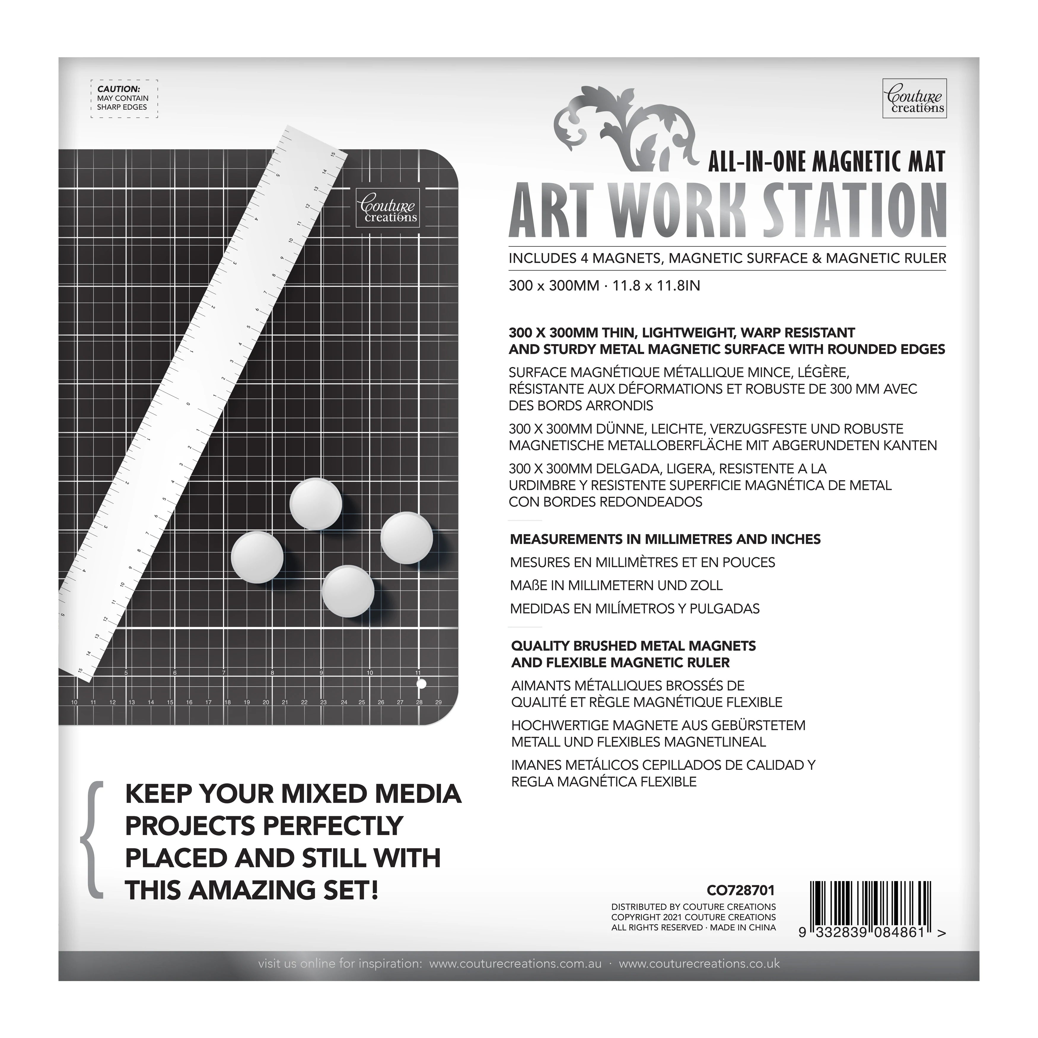 Couture Creations - Mat - All-In-One Magnetic Art Work Station