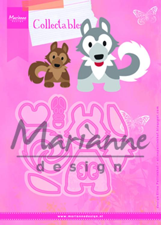 Marianne Design: Collectables Die Set - Eline's Husky