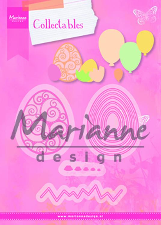Marianne Design: Collectables - Easter Eggs/Balloons
