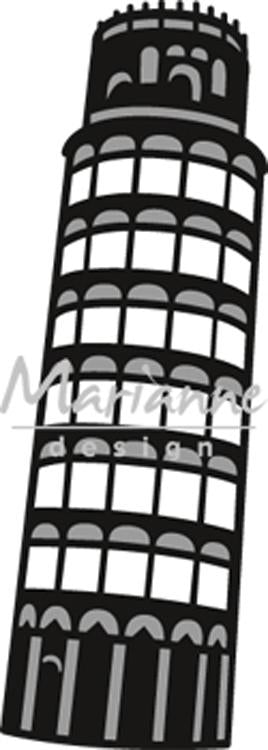 Marianne Design: Craftables Dies - Leaning Tower of Pisa