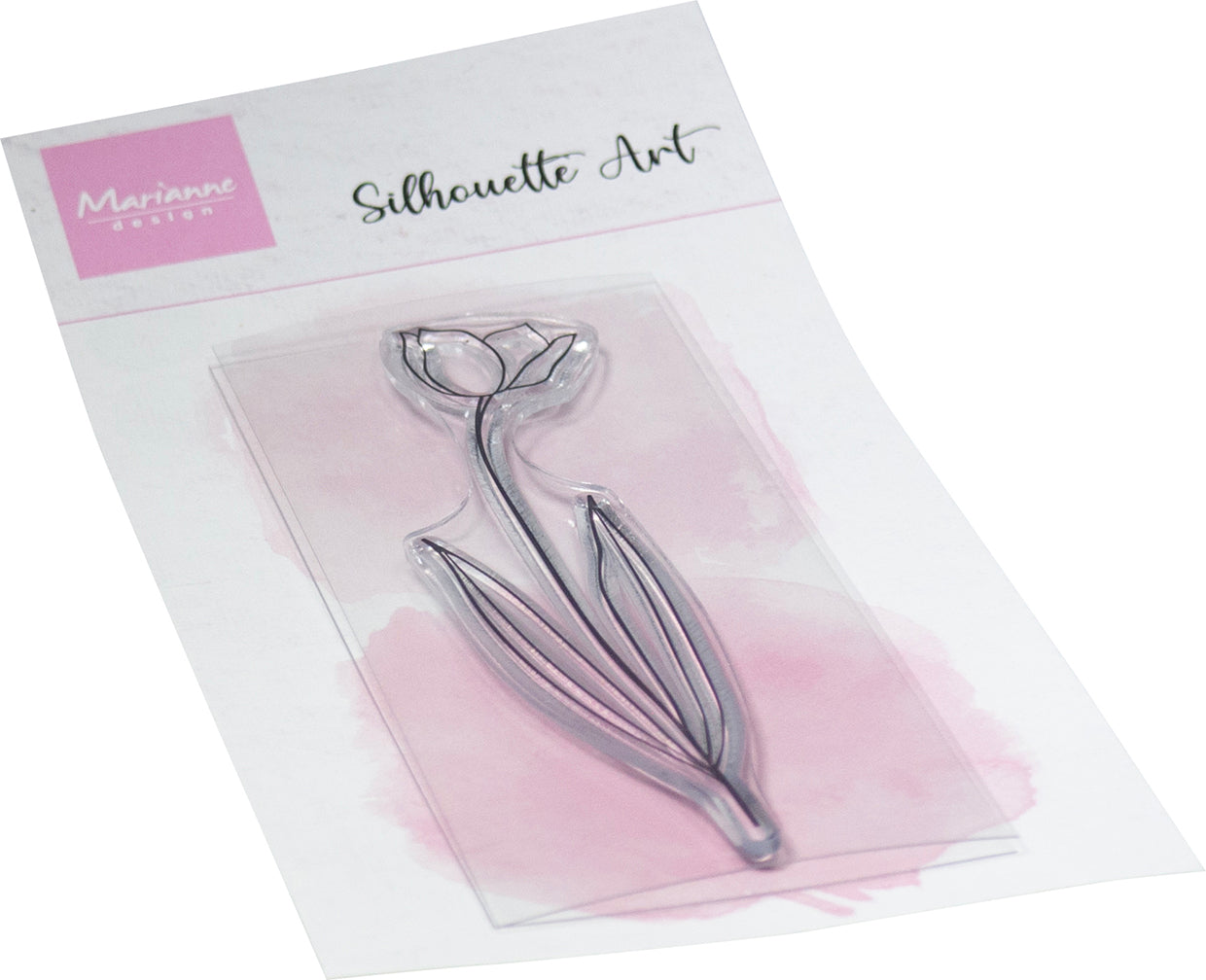 Marianne Design Clear Stamp - Silhouette Art - Tulip