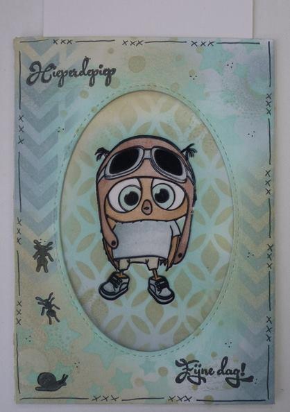 Nellie's Choice Clear Stamp The Owl Family - Family Pilot