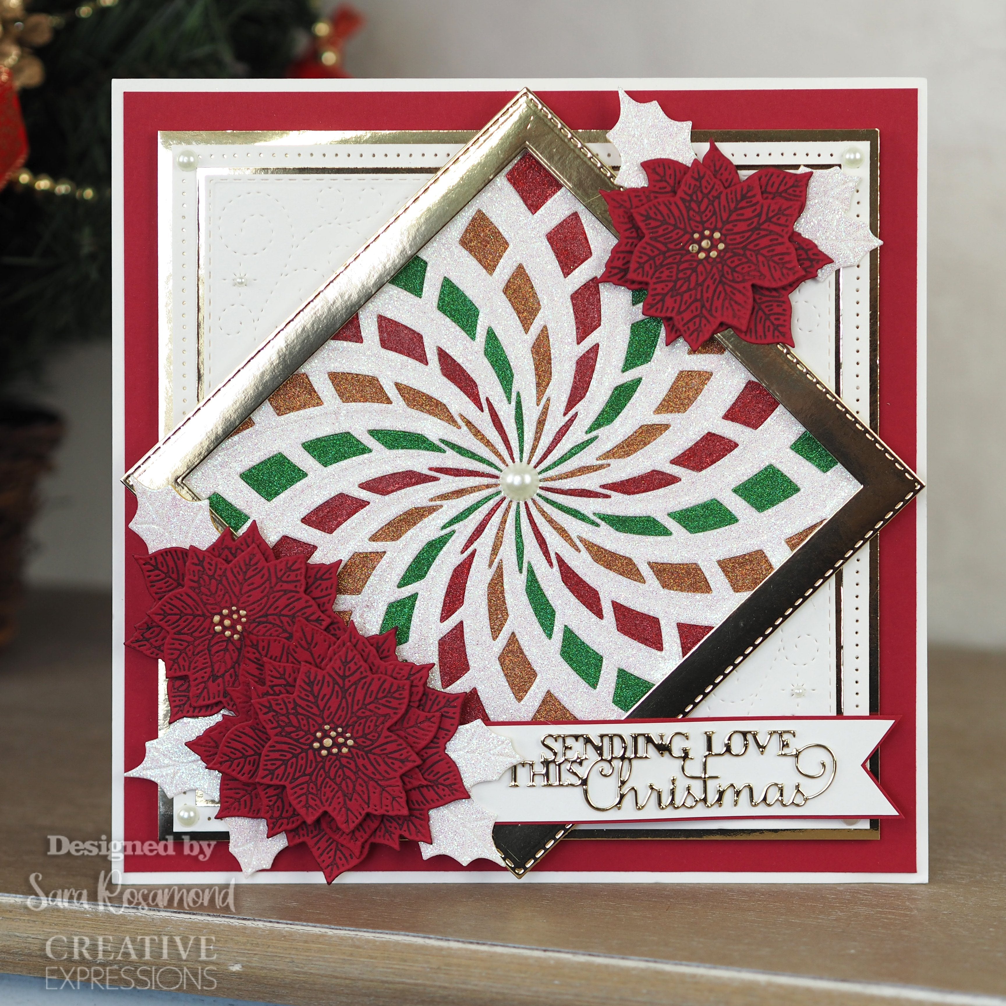 Creative Expressions Sue Wilson Mini Expressions Sending Love This Christmas
