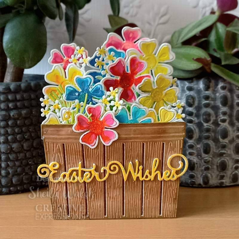 Creative Expressions Sue Wilson Necessities Woven Basket Craft Die