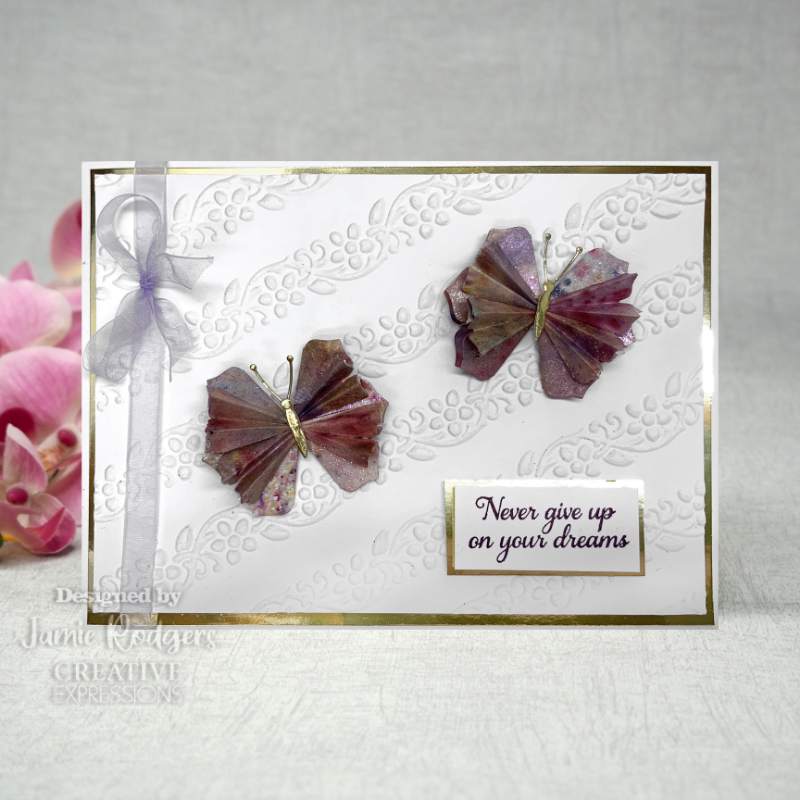 Creative Expressions Jamie Rodgers Tea Bag Folding Pointy Petals Craft Die