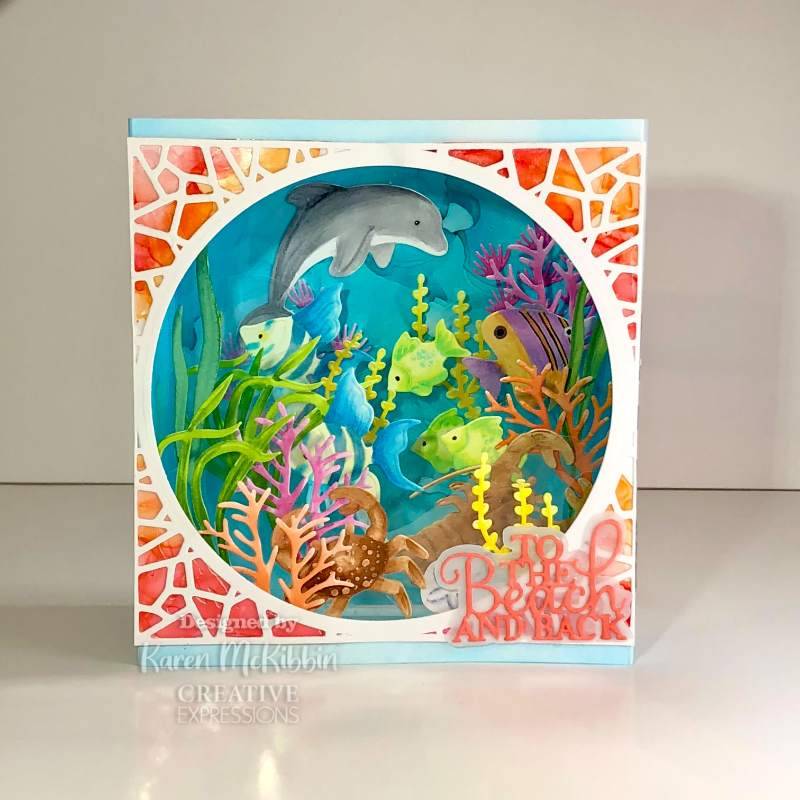 Creative Expressions Sue Wilson Mini Expressions Duo To The Beach And Back Craft Die