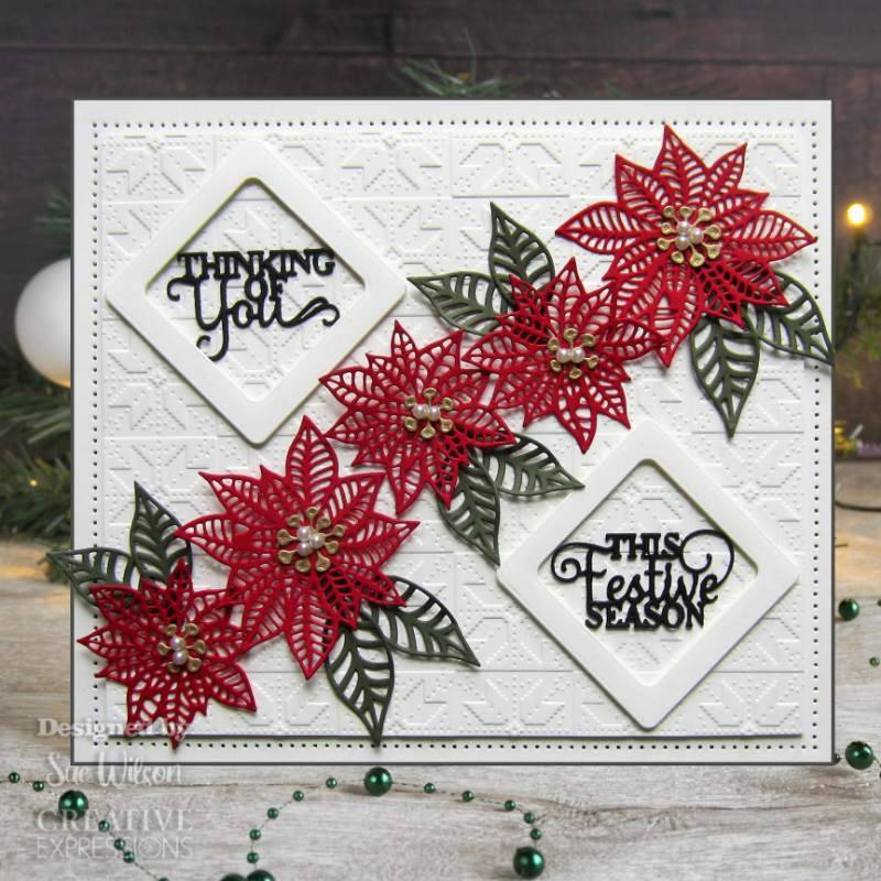Creative Expressions Sue Wilson Festive Mini Expressions Duos Thinking Of You Craft Die