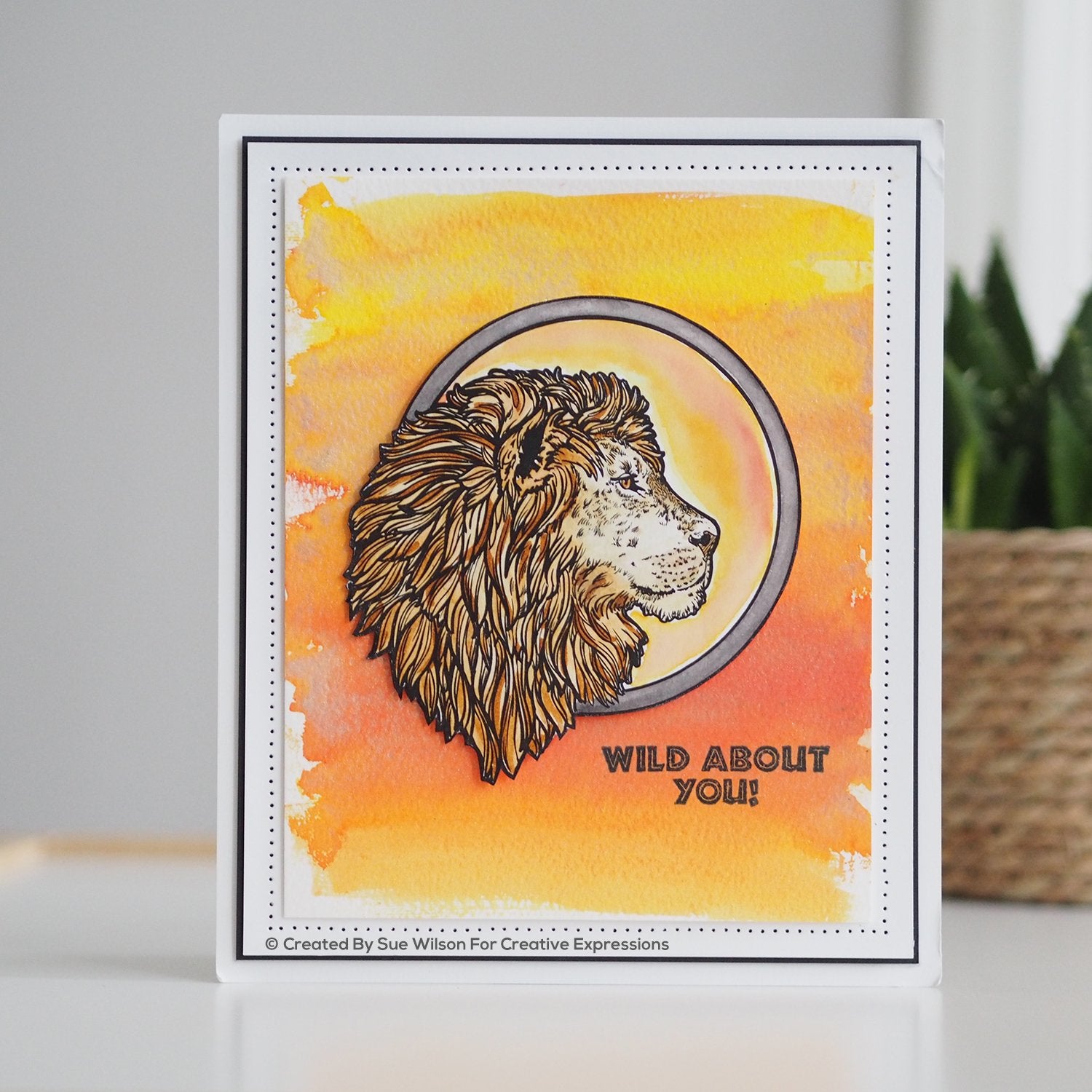 Sue Wilson Safari Collection Lion Craft Die