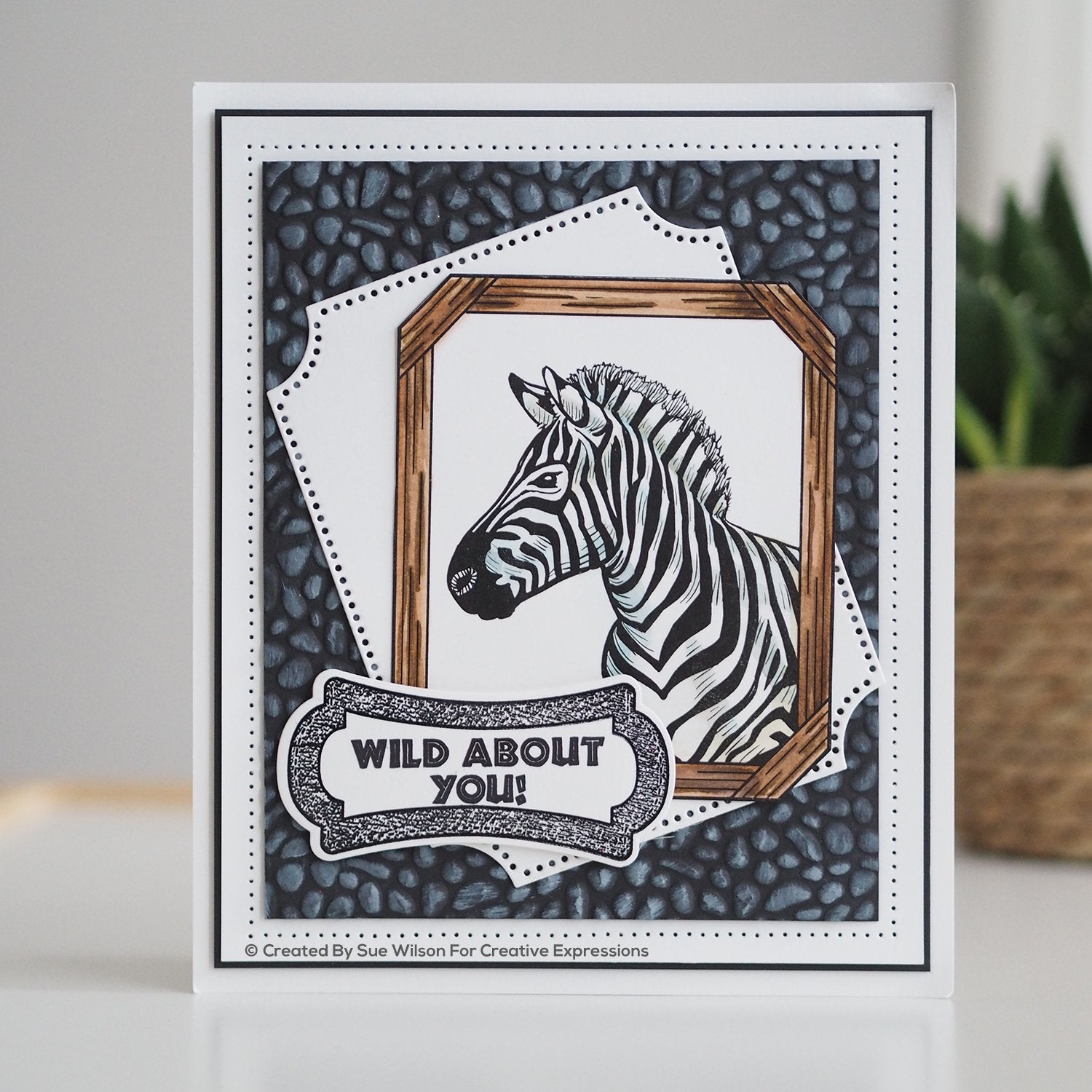 Wild About You A5 Clear Stamp Set