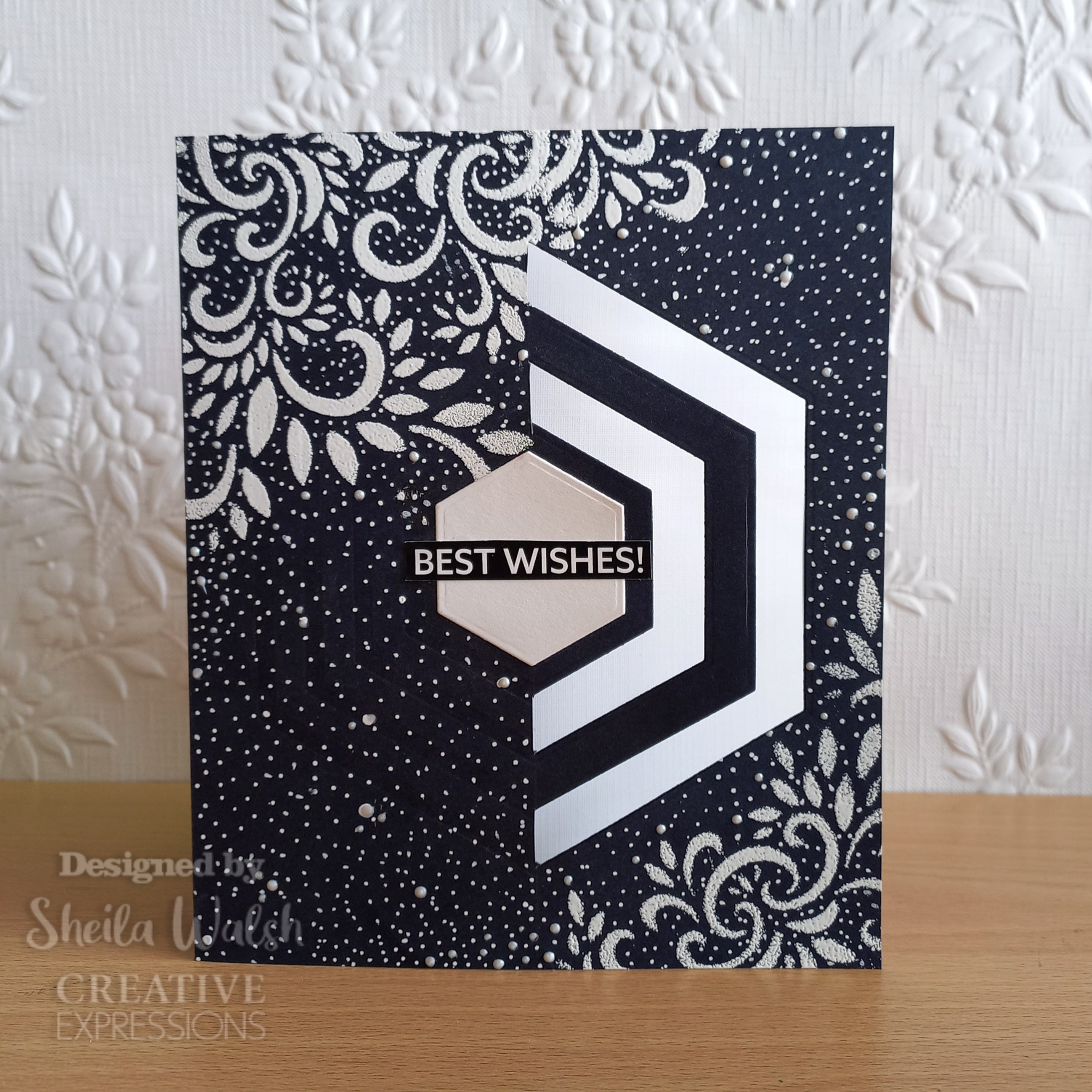 Creative Expressions Jamie Rodgers In and Out Collection Hexagons Craft Die