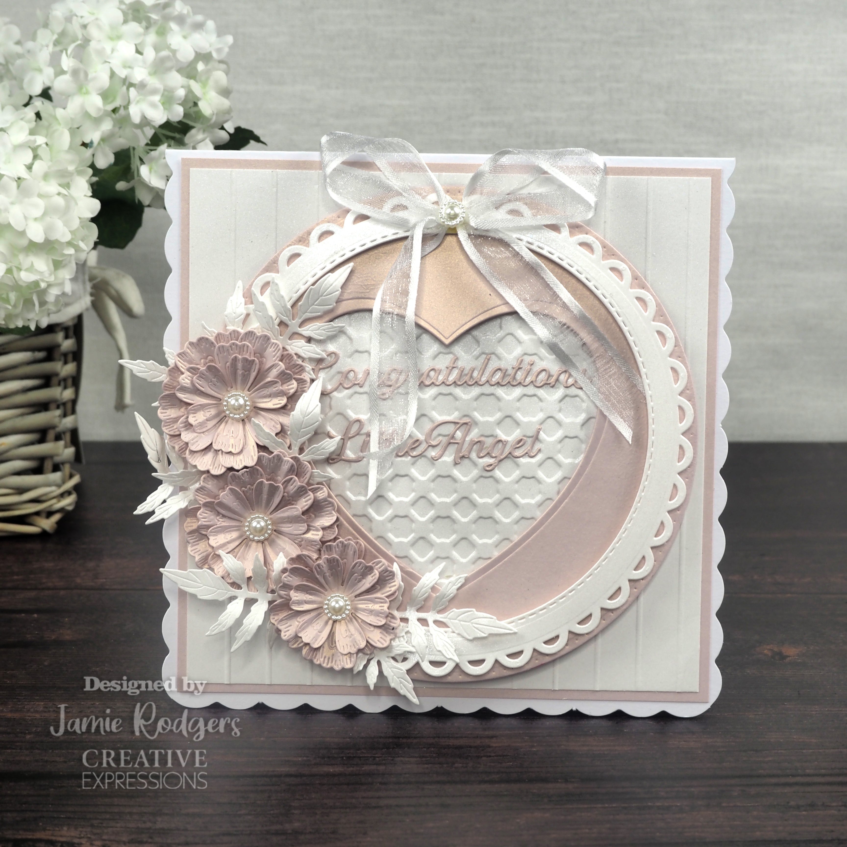 Creative Expressions Jamie Rodgers Sentiments Collection New Baby Craft Die