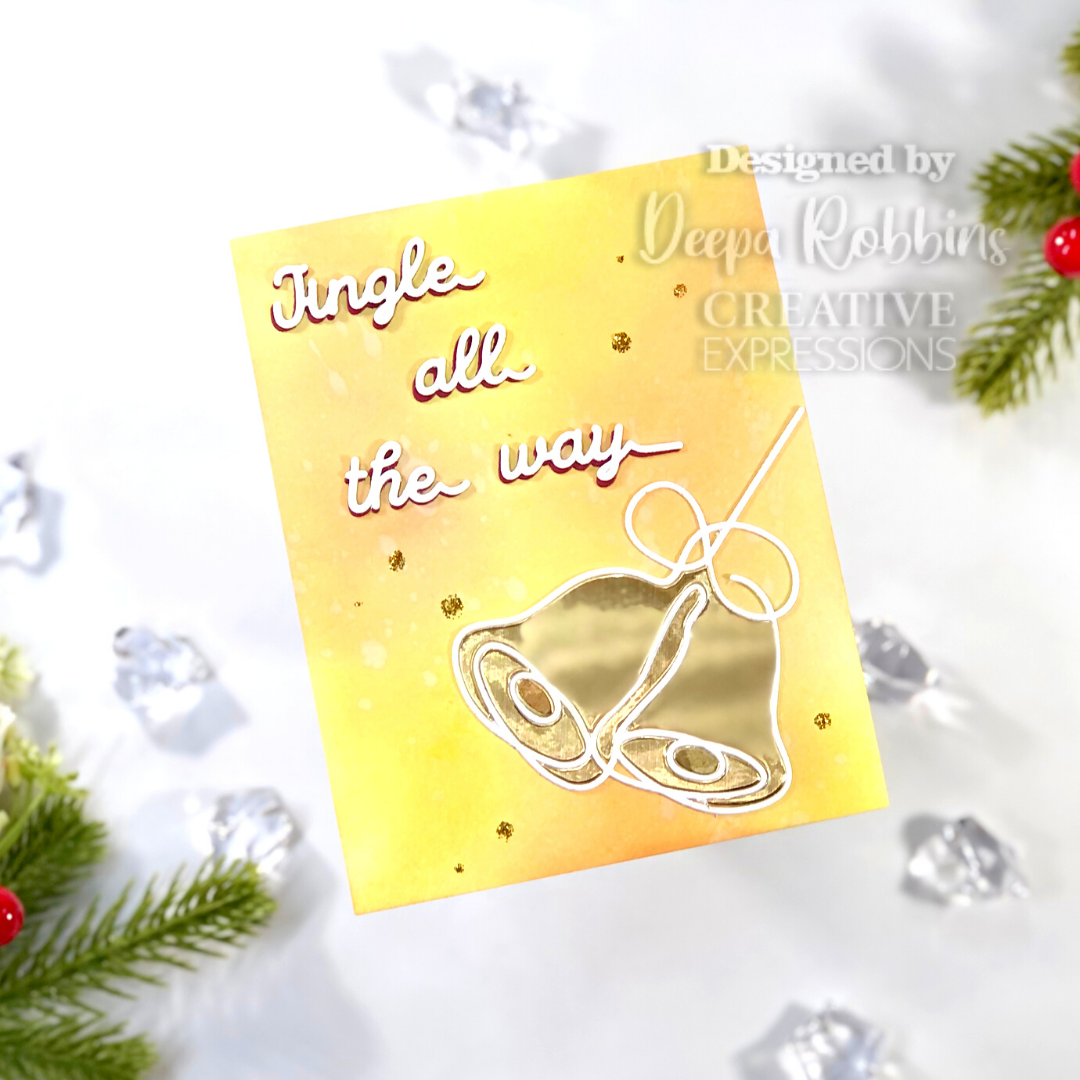 Creative Expressions One-liner Collection Jingle All The Way Craft Die