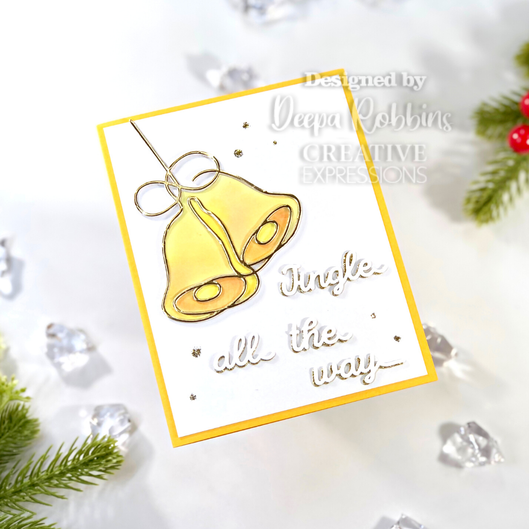 Creative Expressions One-liner Collection Jingle All The Way Craft Die