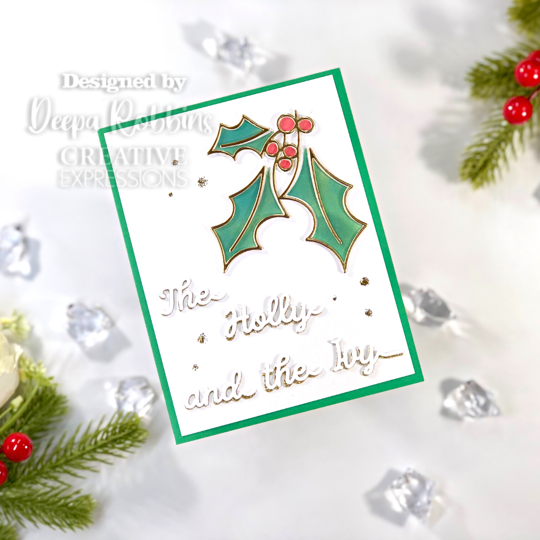 Creative Expressions One-liner Collection The Holly And The Ivy Craft Die