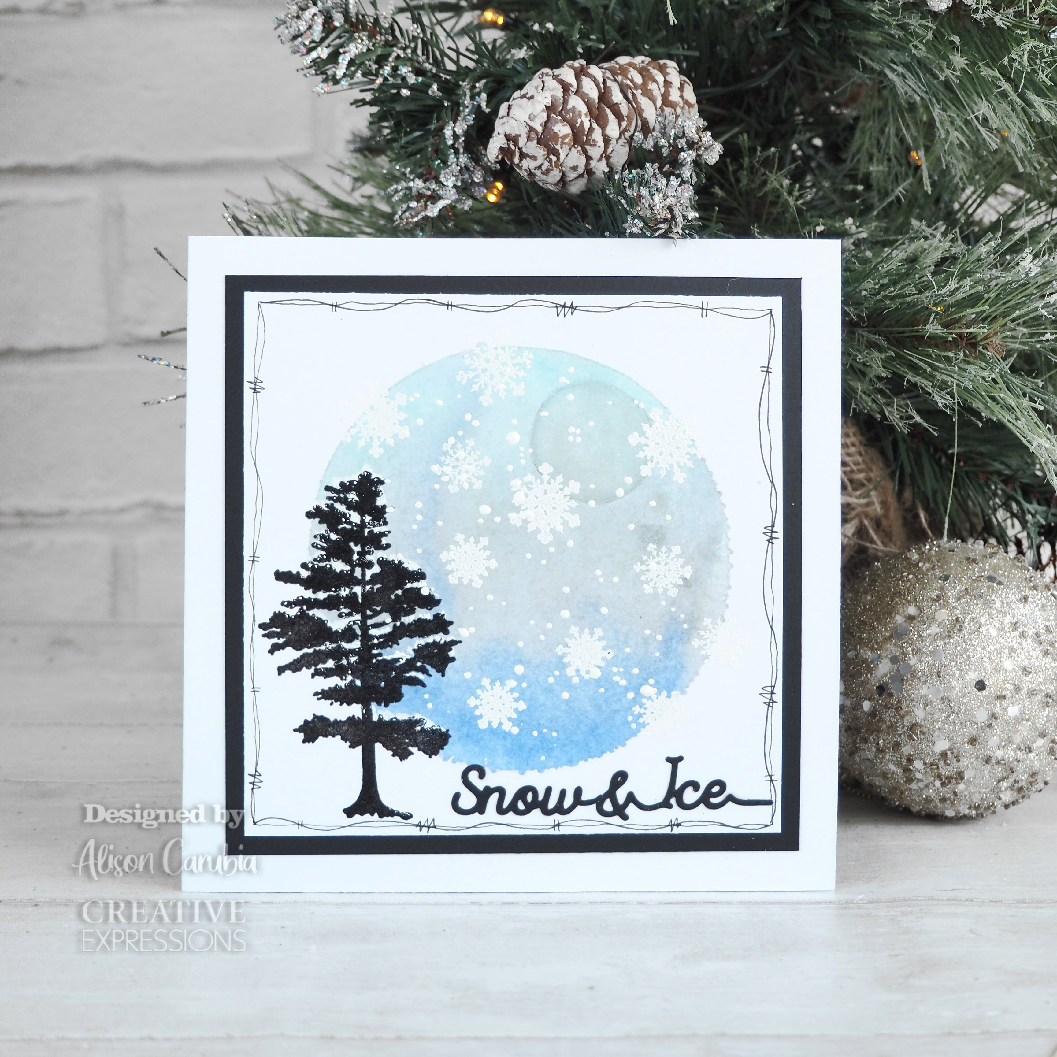 Creative Expressions One-liner Collection Snow & Ice Craft Die