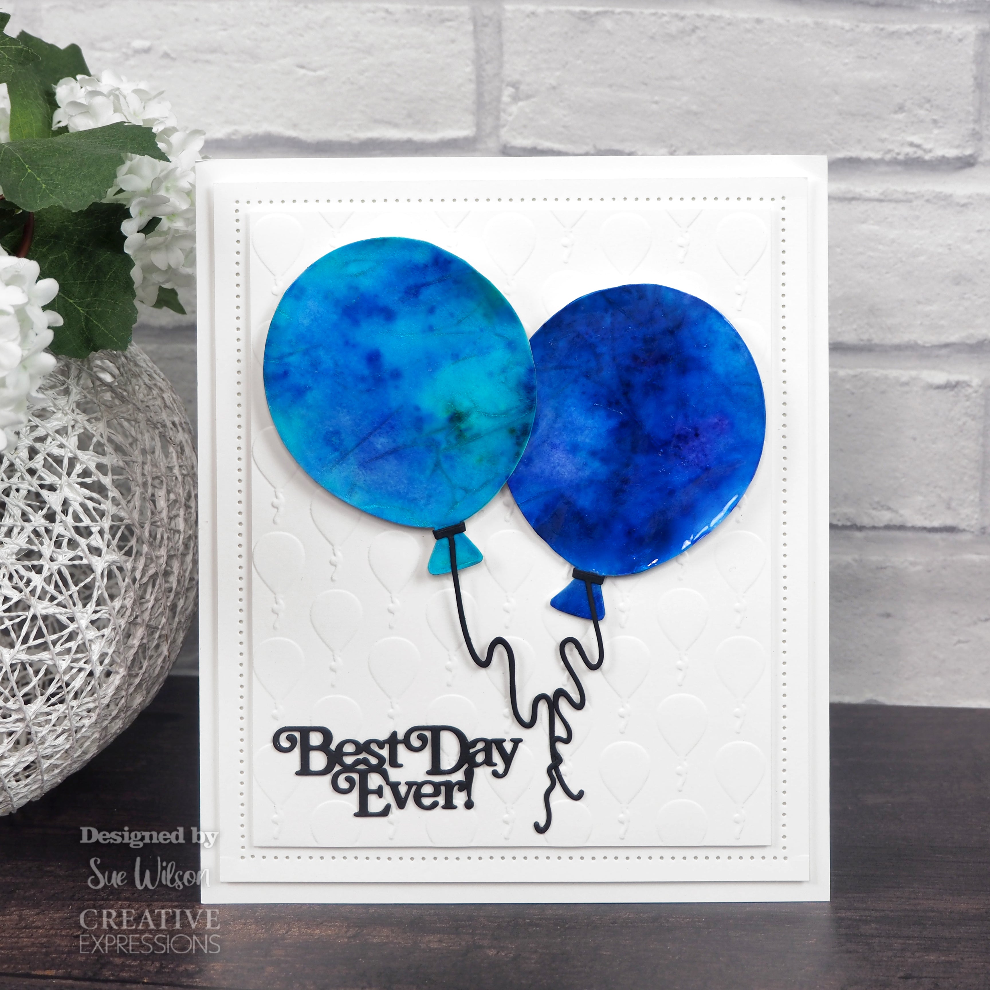 Creative Expressions Sue Wilson Mini Expressions Best Day Ever Craft Die