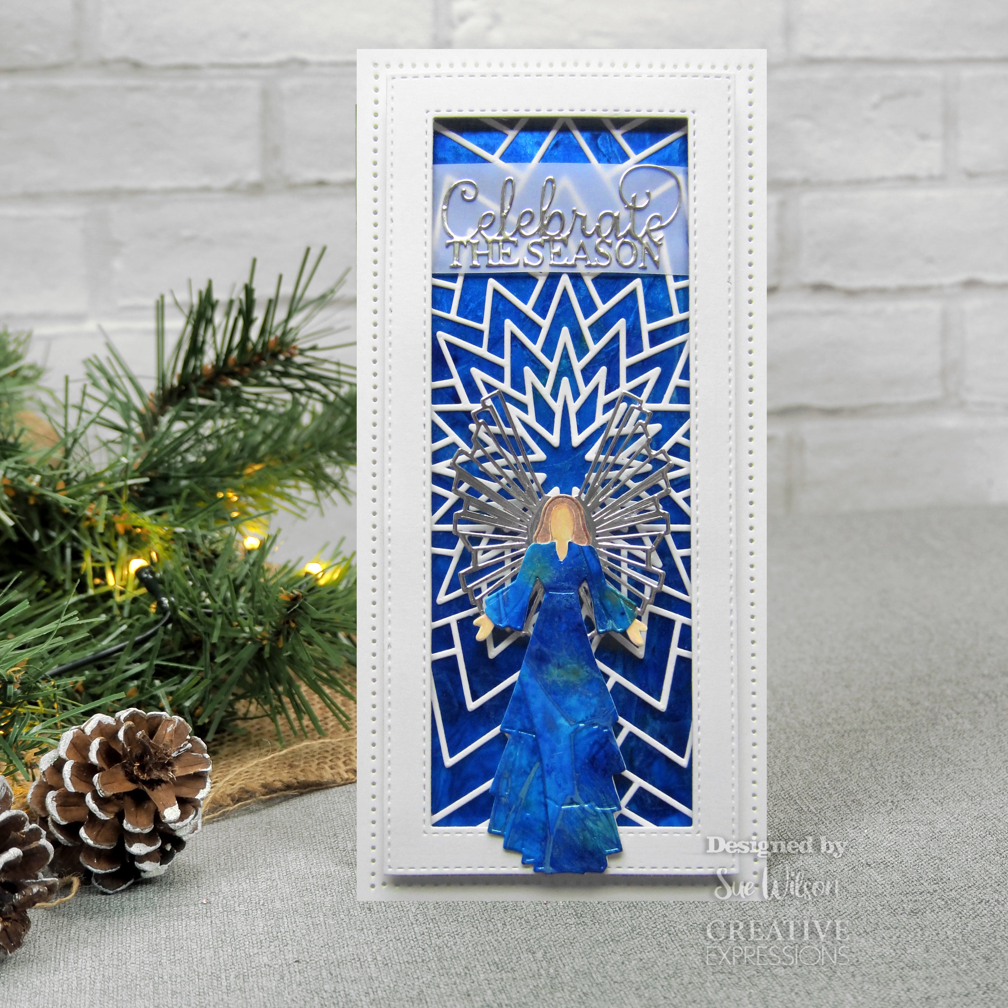 Creative Expressions Sue Wilson Slimline Star Bursts Craft Die