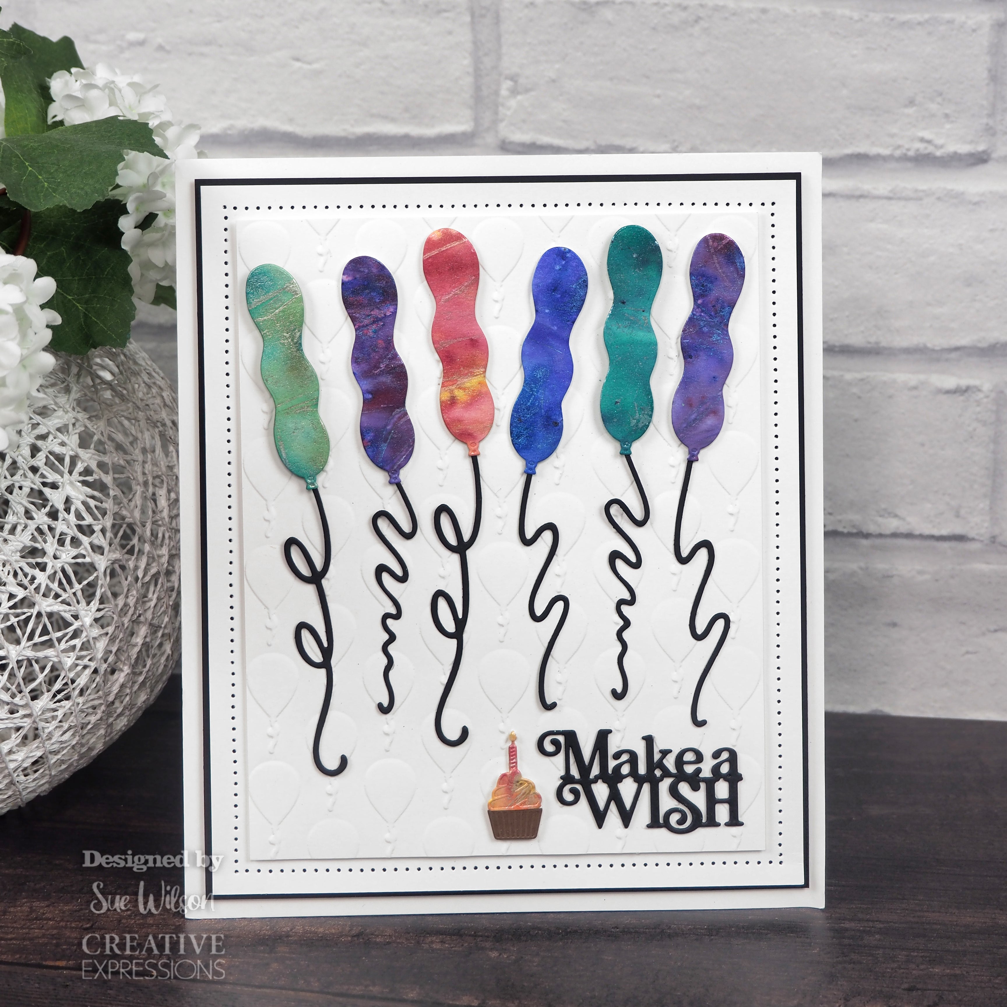 Creative Expressions Sue Wilson Mini Expressions Happy Birthday Candle Craft Die