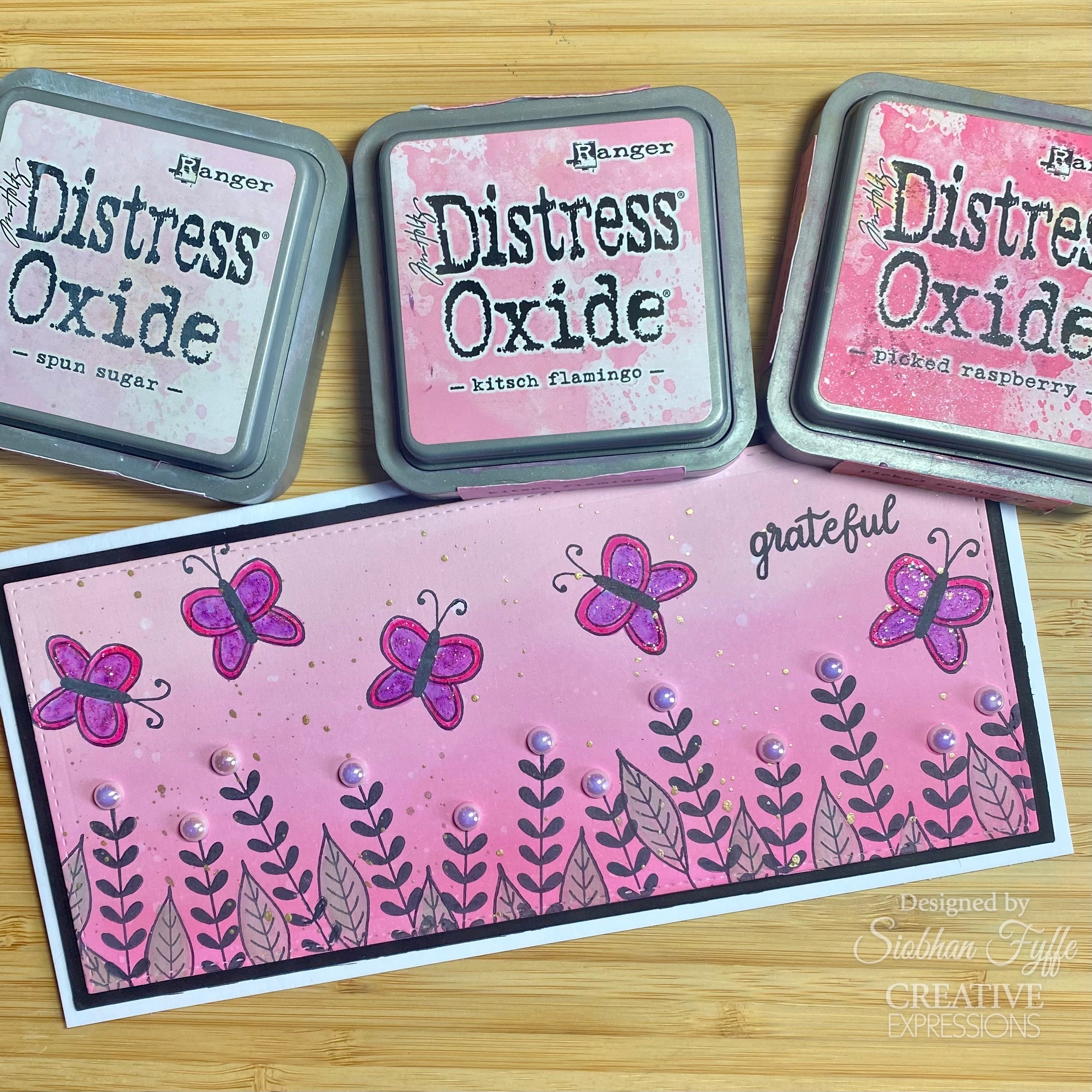 Creative Expressions Helen Colebrook Positive Sentiments 6 in x 4 in Clear Stamp Set