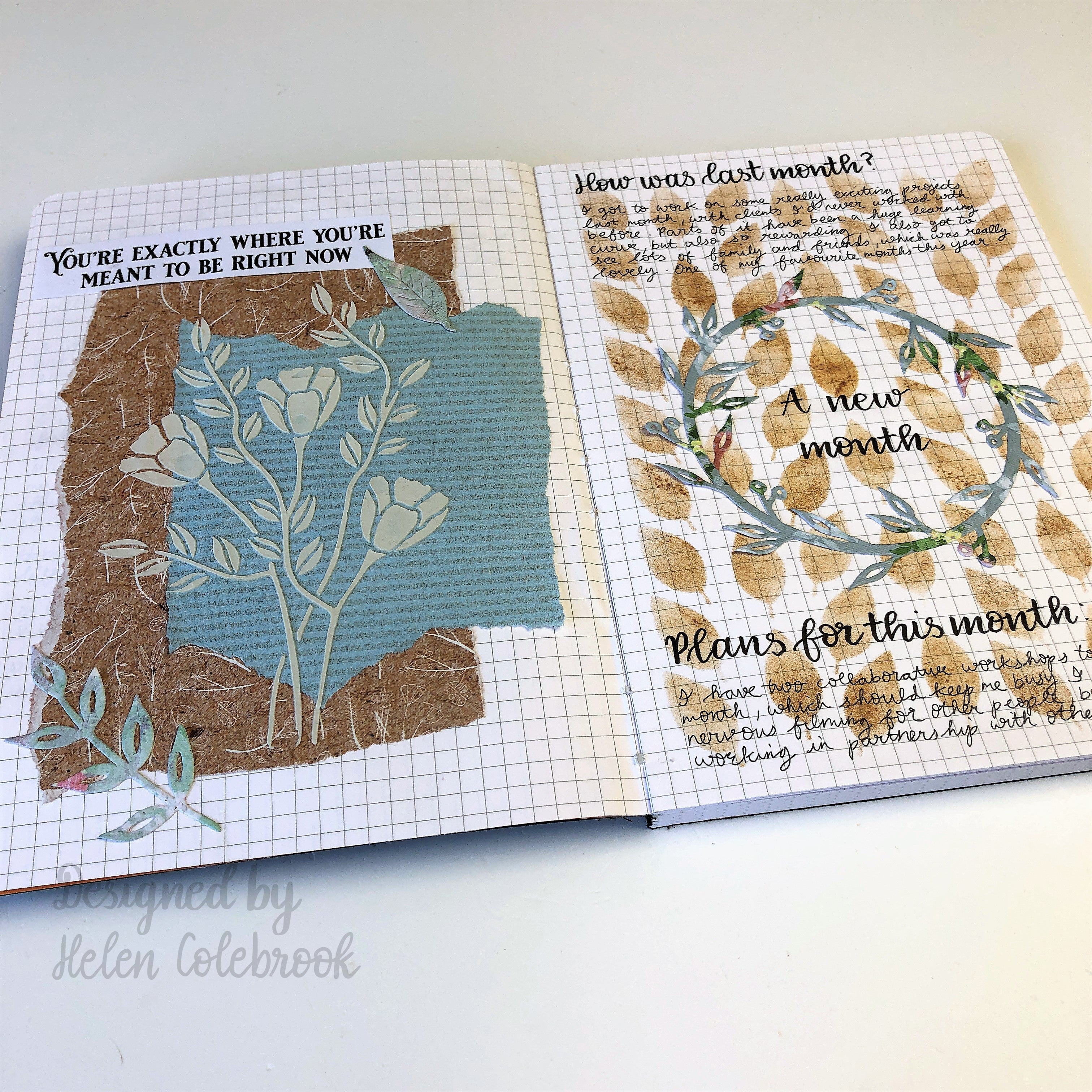 Creative Expressions Helen Colebrook A Walk In Nature Craft Die