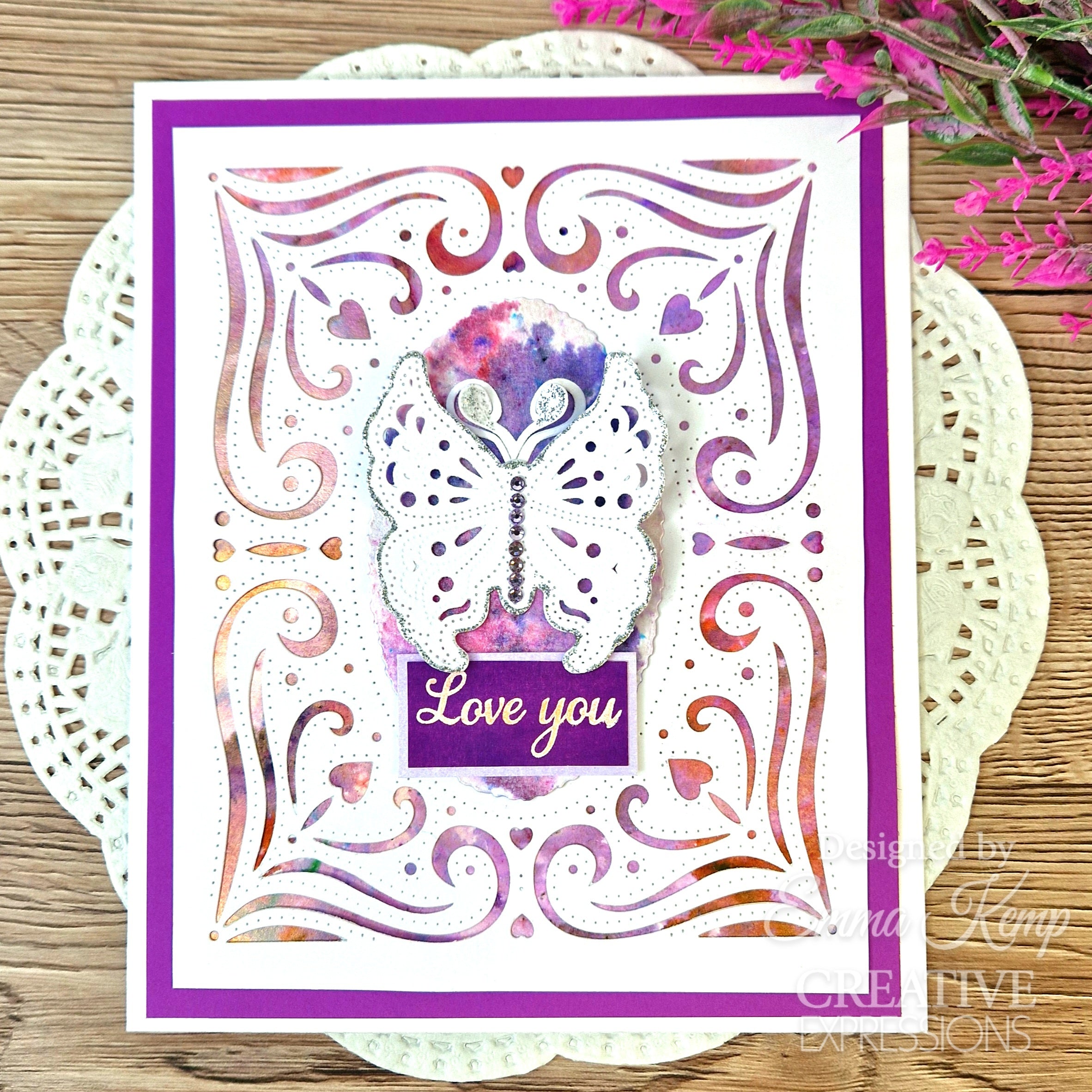 Creative Expressions Jamie Rodgers Oval Heart Frame Craft Die