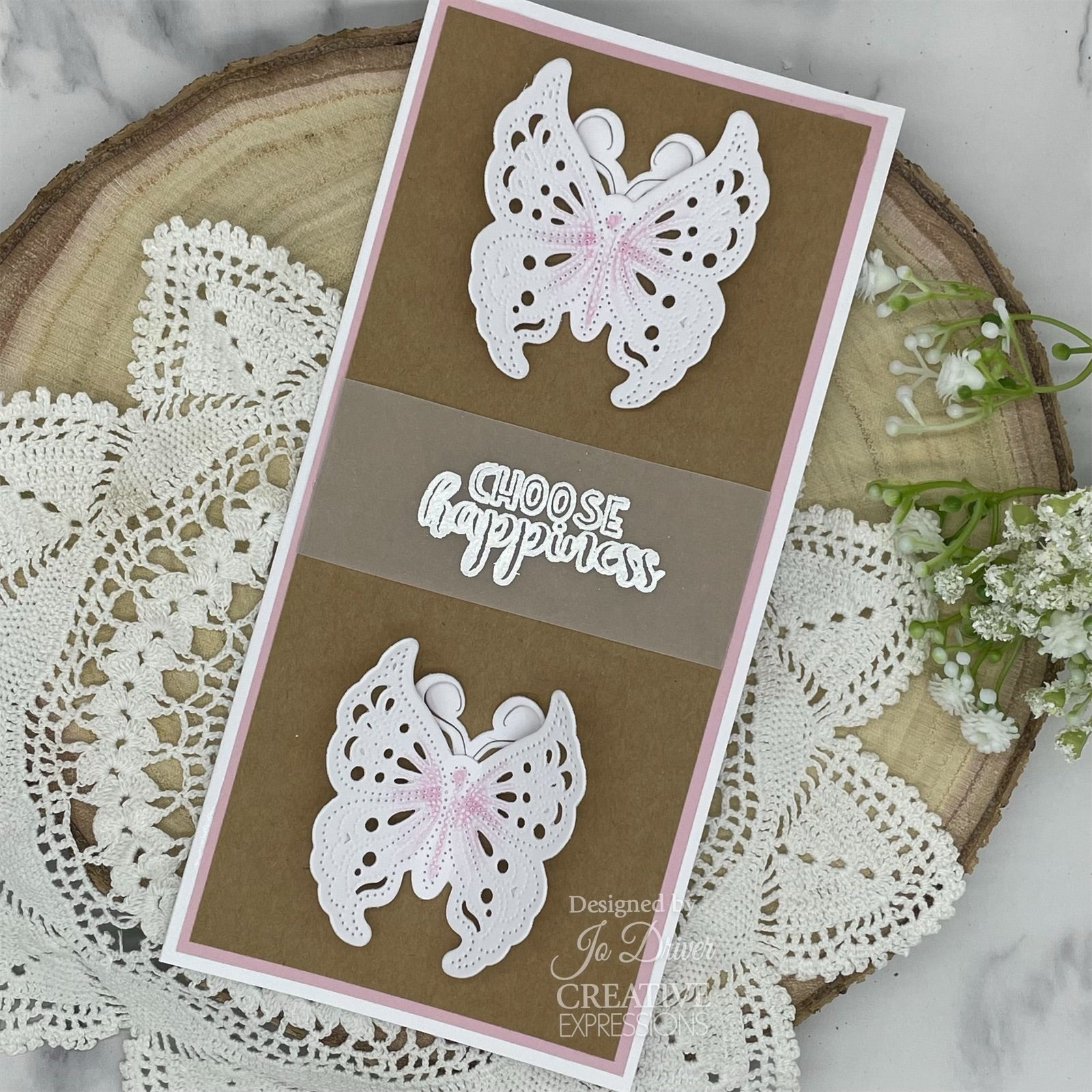 Creative Expressions Jamie Rodgers Delicate Butterfly Craft Die