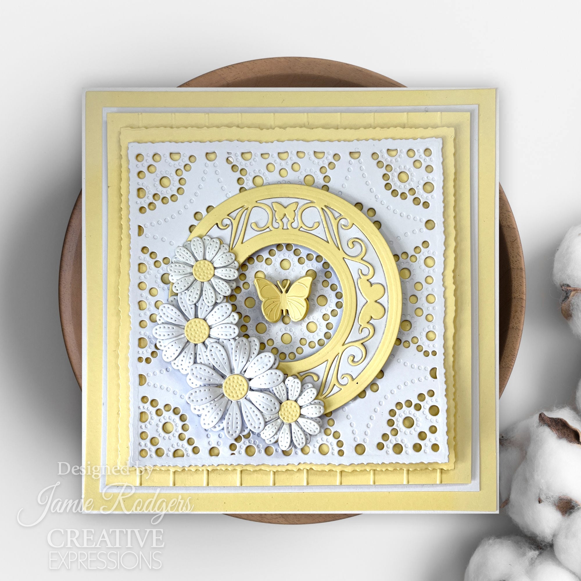 Creative Expressions Jamie Rodgers Butterfly Circle Frame Craft Die