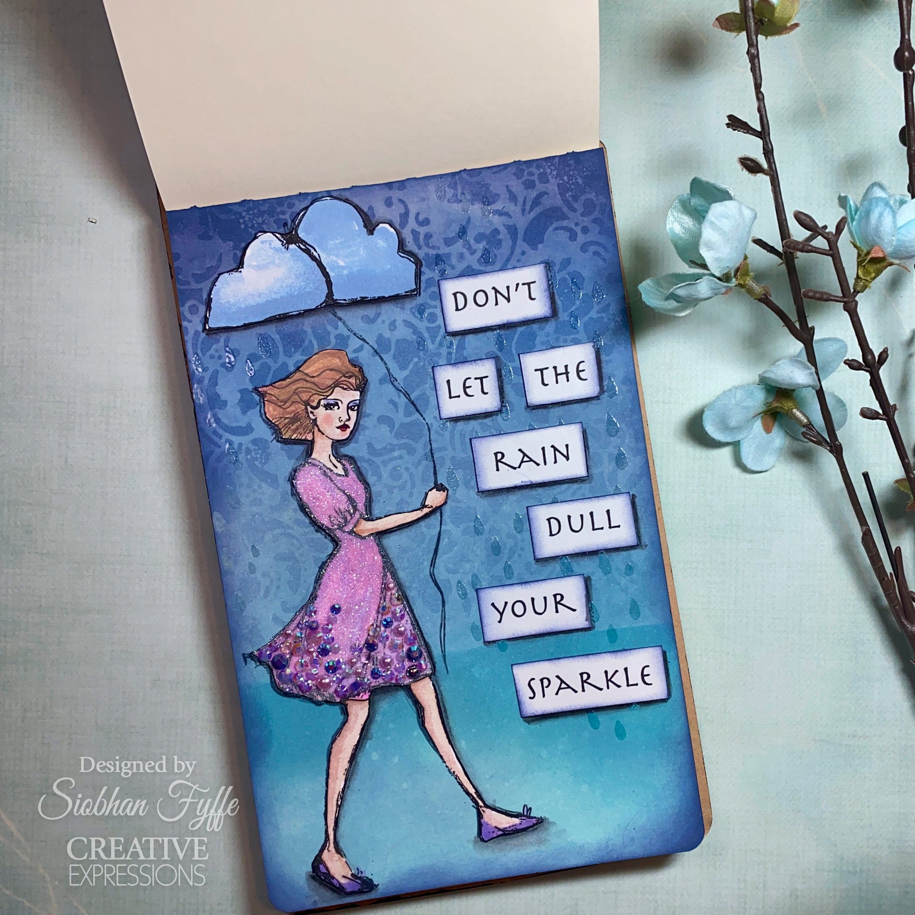 Creative Expressions Jane Davenport Weather With You 6 in x 8 in Clear Stamp Set
