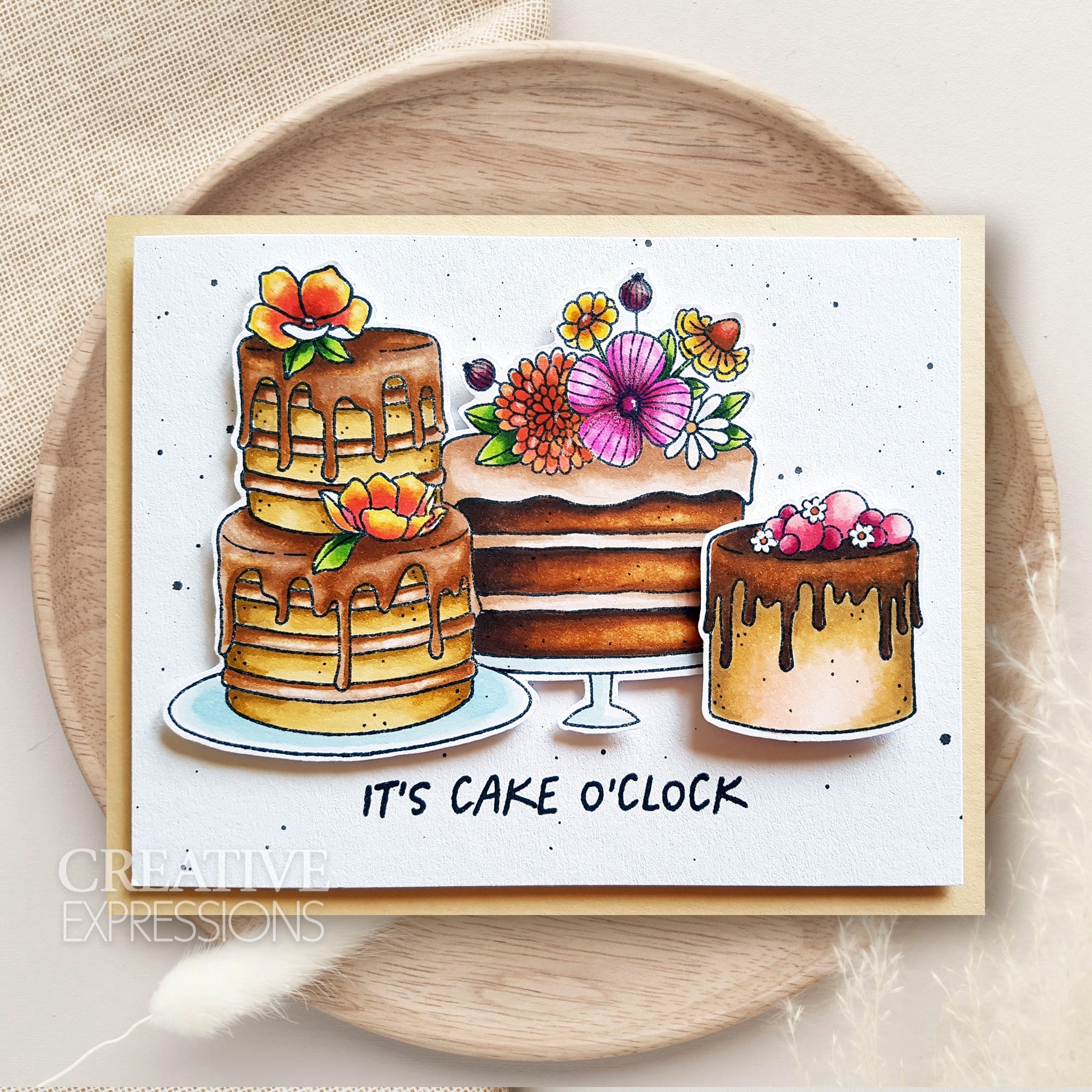 Cake O Clock Peel And Stick Wall Art — MightySkins