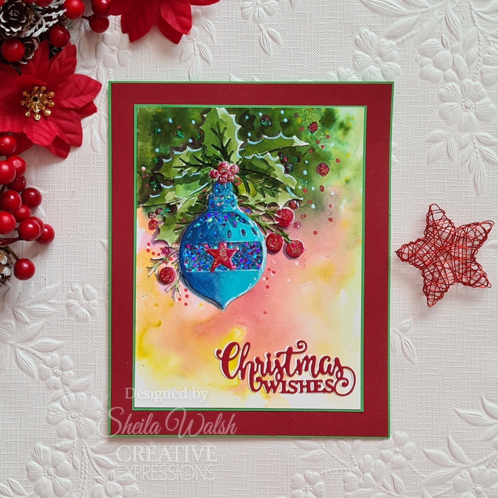 Creative Expressions Paper Cuts Cut & Lift Collection Bauble Bliss Craft Die