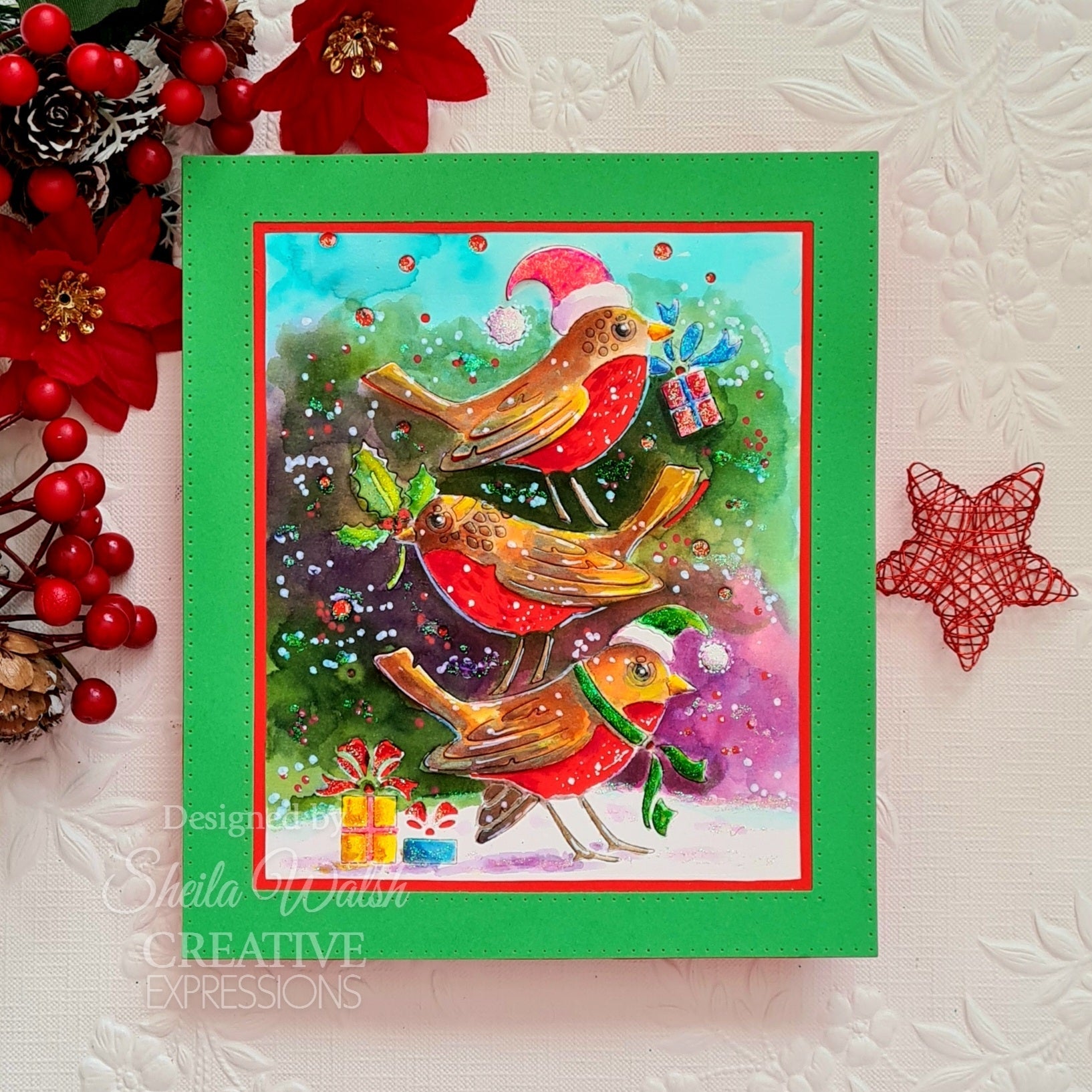 Creative Expressions Paper Cuts Cut & Lift Collection Festive Trio Craft Die