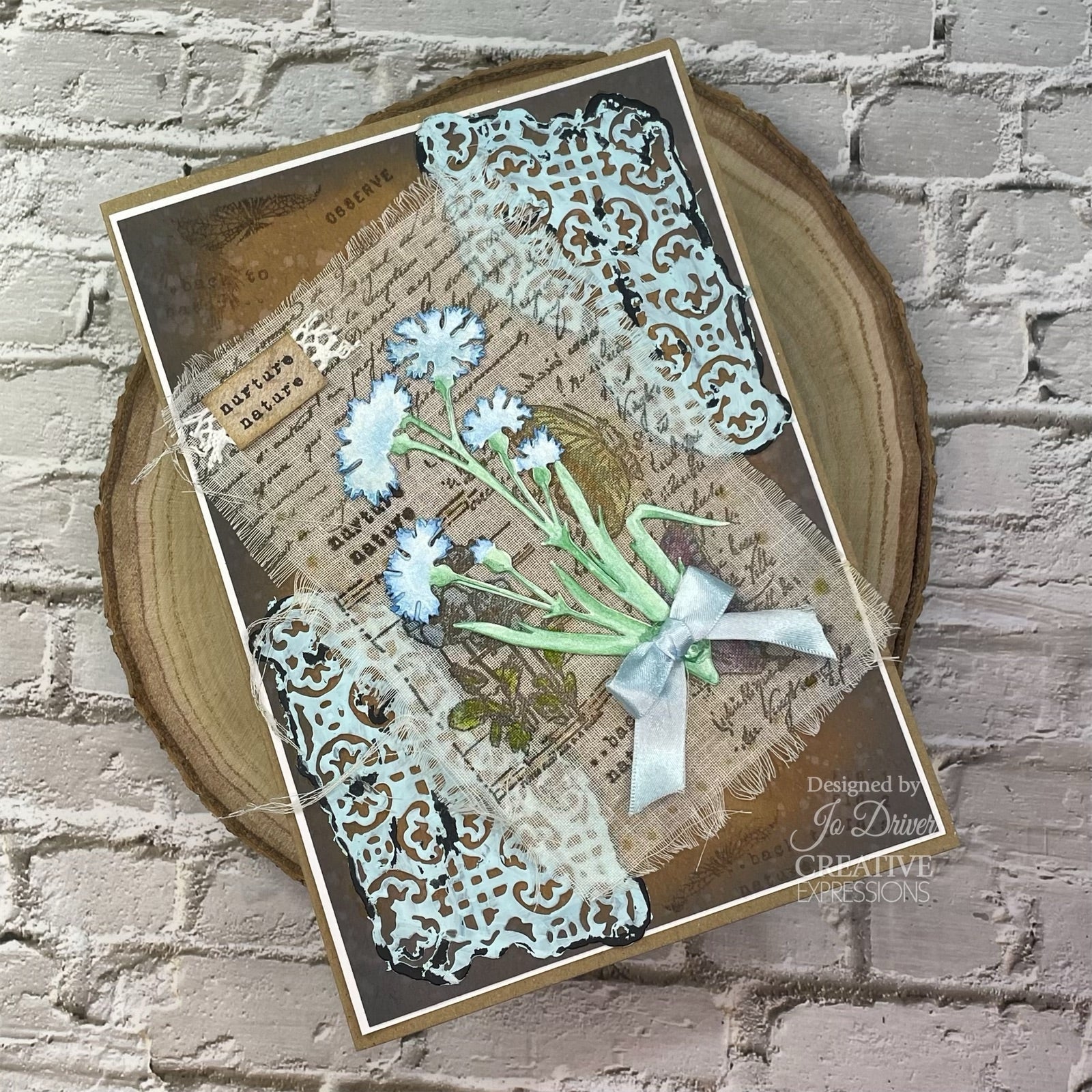 Creative Expressions Sam Poole Shabby Basics Artisan Mosaic #1 Craft Die