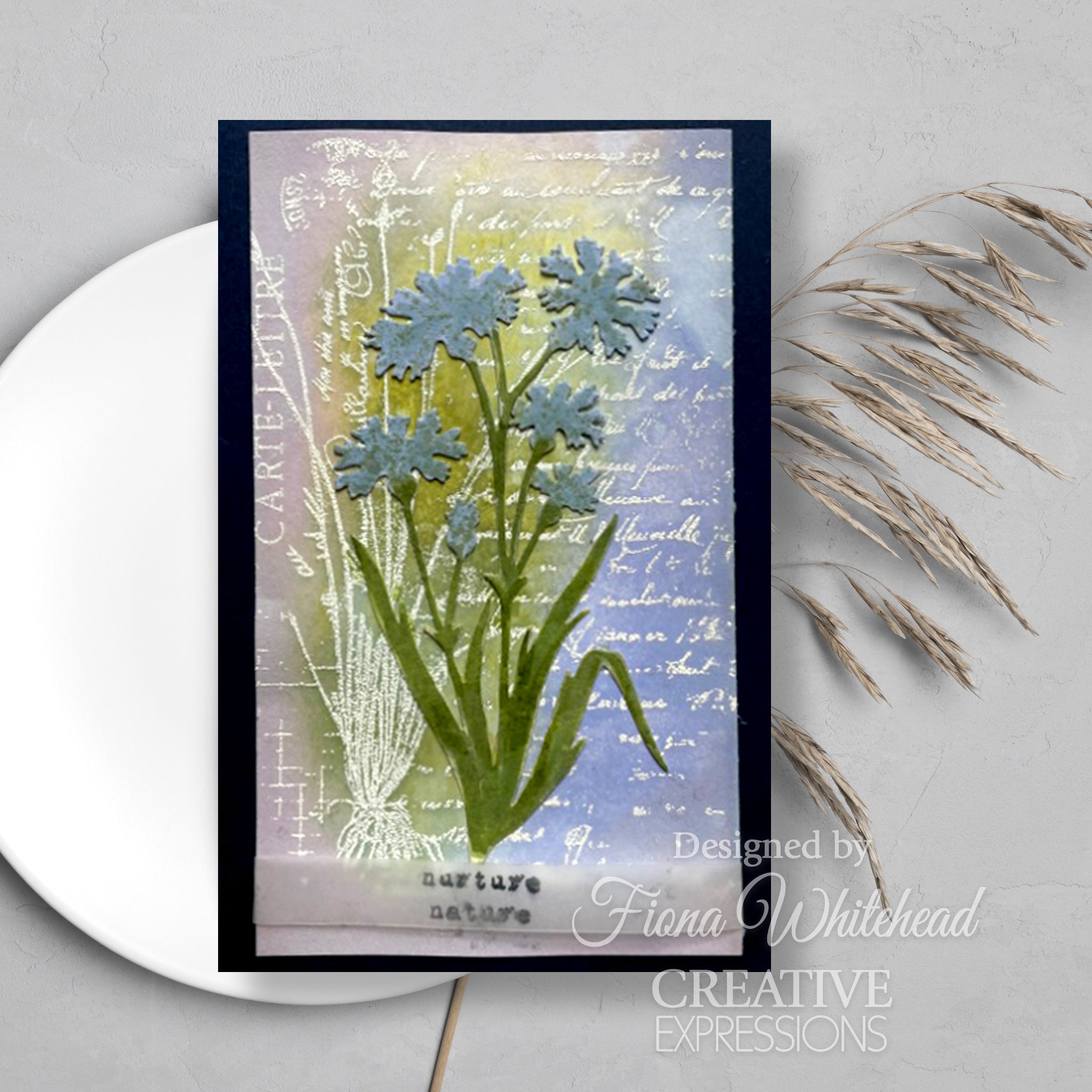 Creative Expressions Sam Poole Shabby Basics Hedgerow Thistle Craft Die