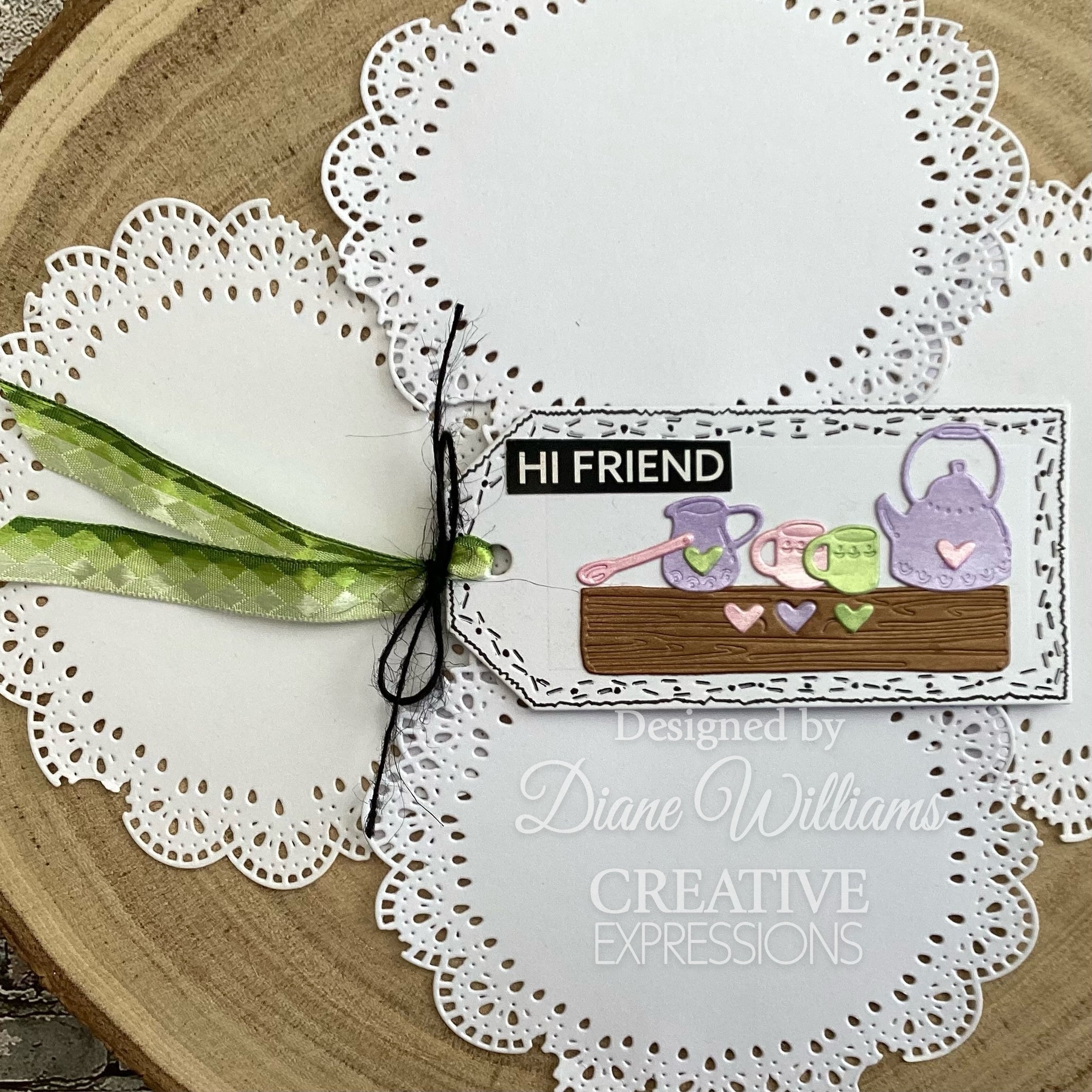 Creative Expressions Sam Poole Shabby Basics Stitched Weave Craft Die