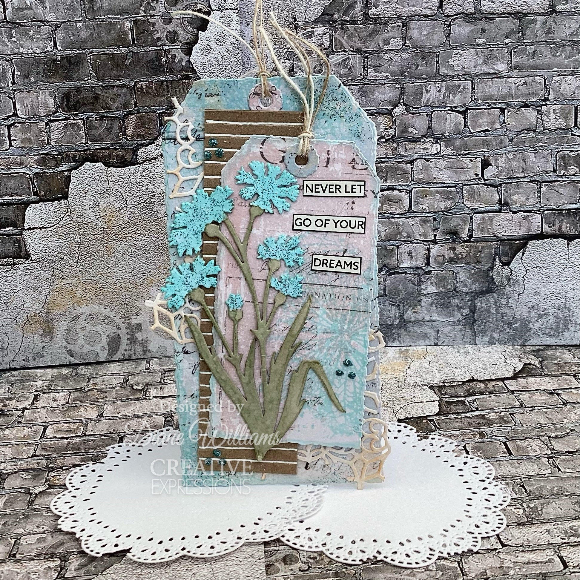 Creative Expressions Sam Poole Shabby Basics Hedgerow Thistle Craft Die