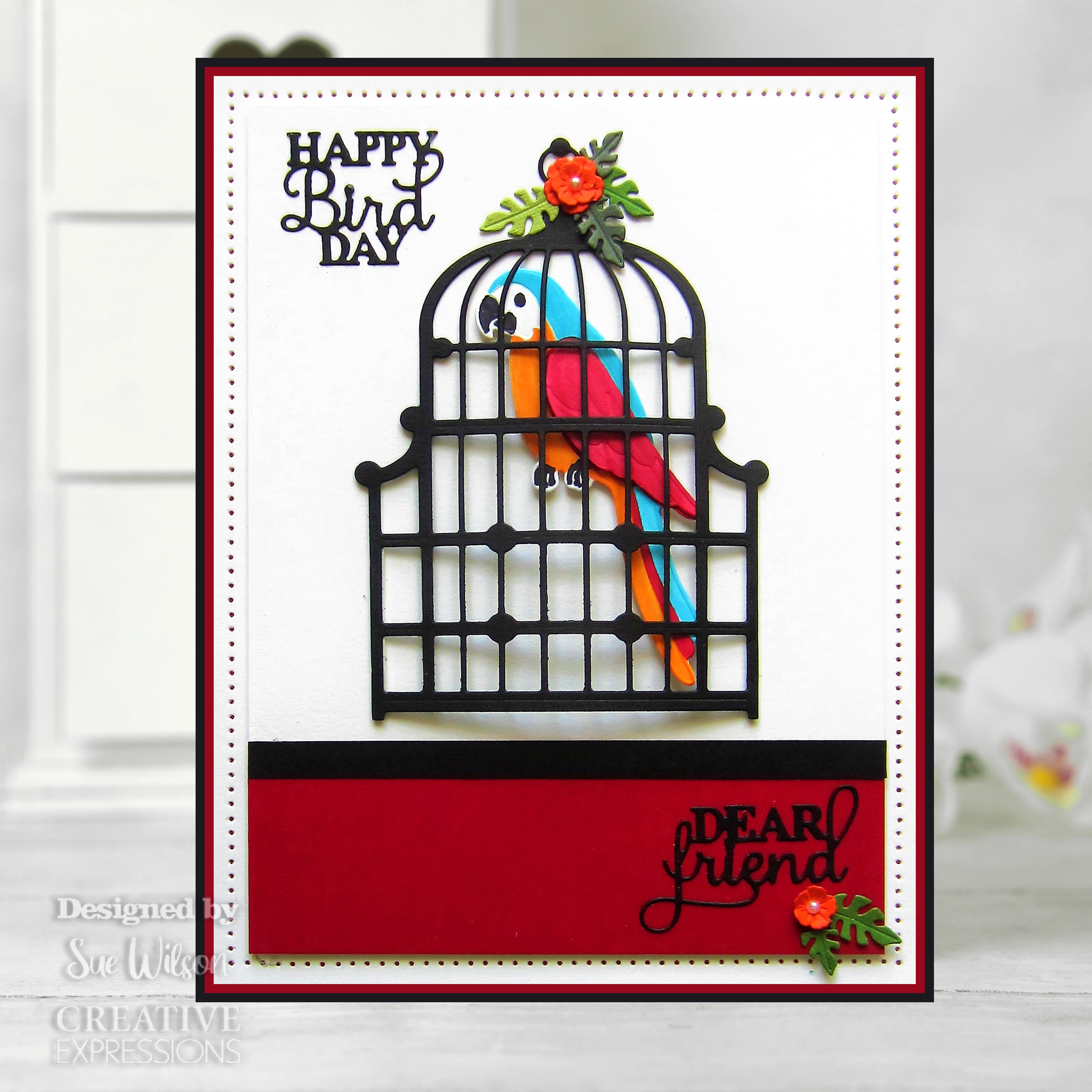 Creative Expressions Sue Wilson Necessities Birdcage Craft Die