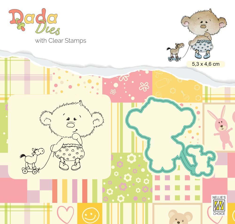 DADA Set Die & Clear stamp My Horse