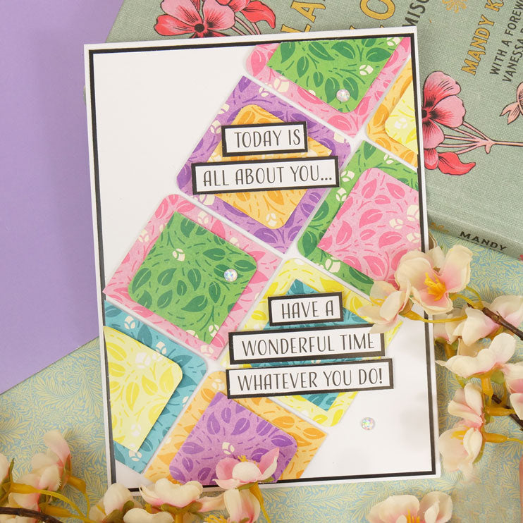 Duo Design Paper Pads - Bright Blooms & Trailing Leaves