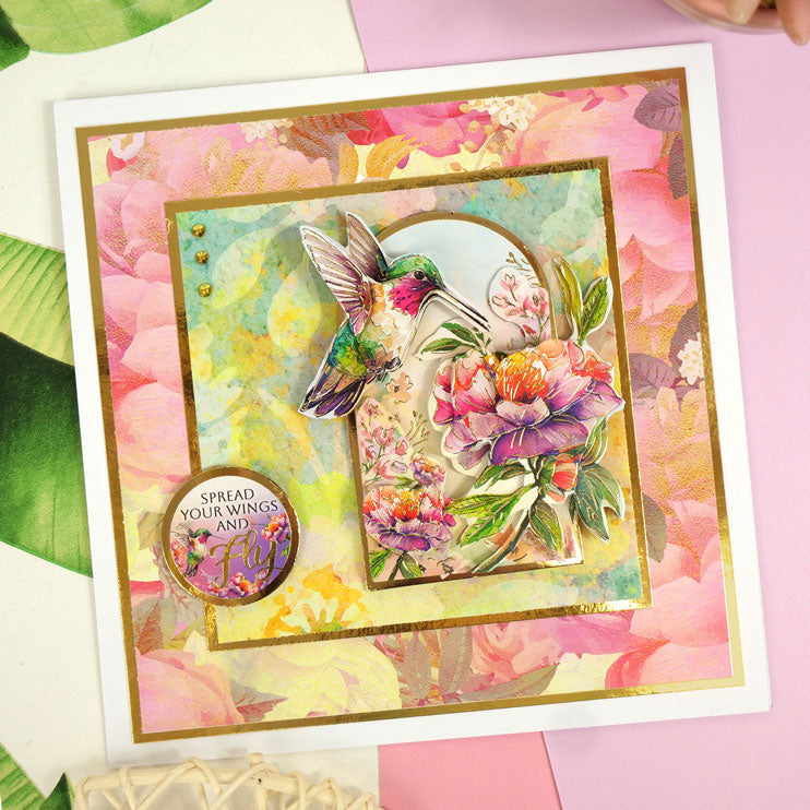 Fabulous Feathers Decoupage Topper Sheet