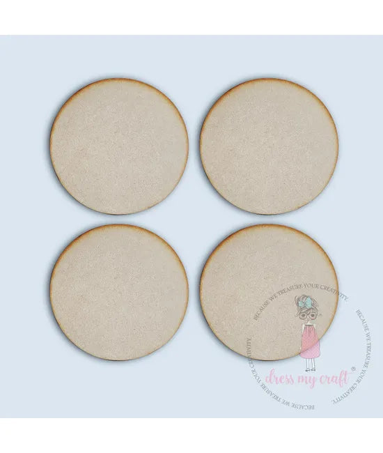 Dress My Craft Round Coasters