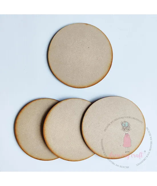 Dress My Craft Round Coasters