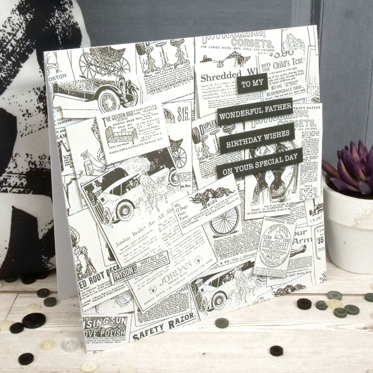 Essential Paper Packs - Vintage Newsprint