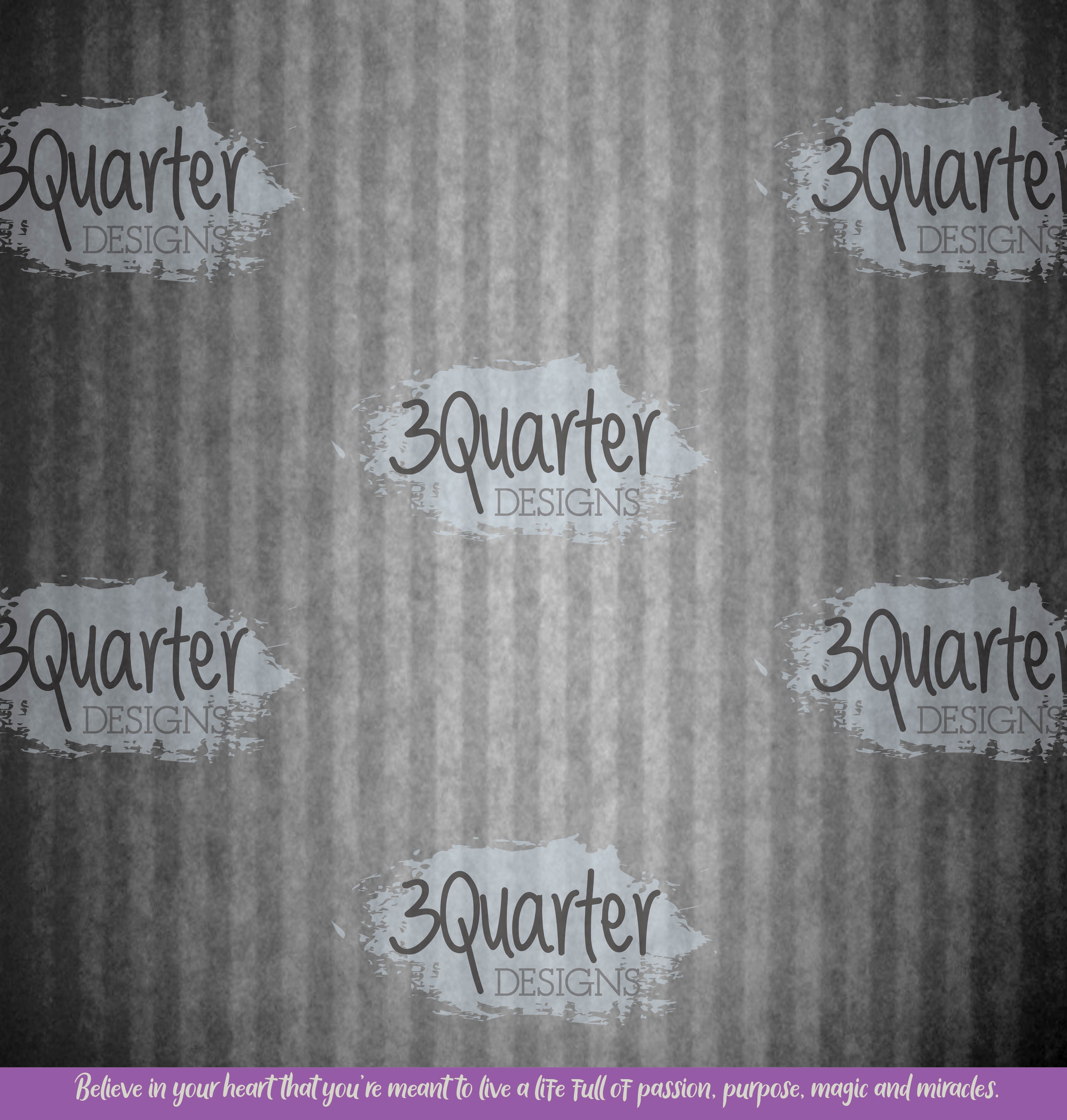 3Quarter Designs - Enchanted Amethyst - Scrapbook Collection