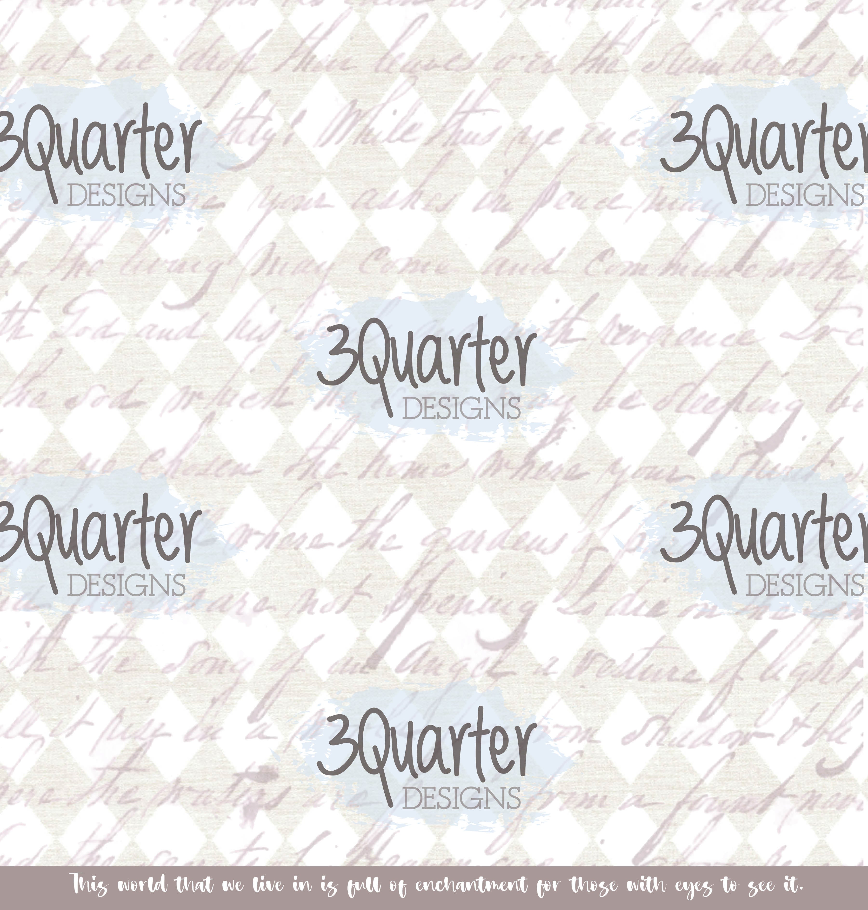 3Quarter Designs - Enchanted Amethyst - Scrapbook Collection