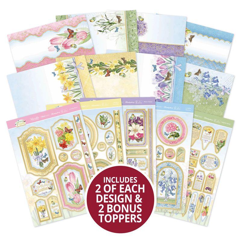 Forever Florals - Spring Melody Luxury Topper Collection with 2 x Bonus Toppers