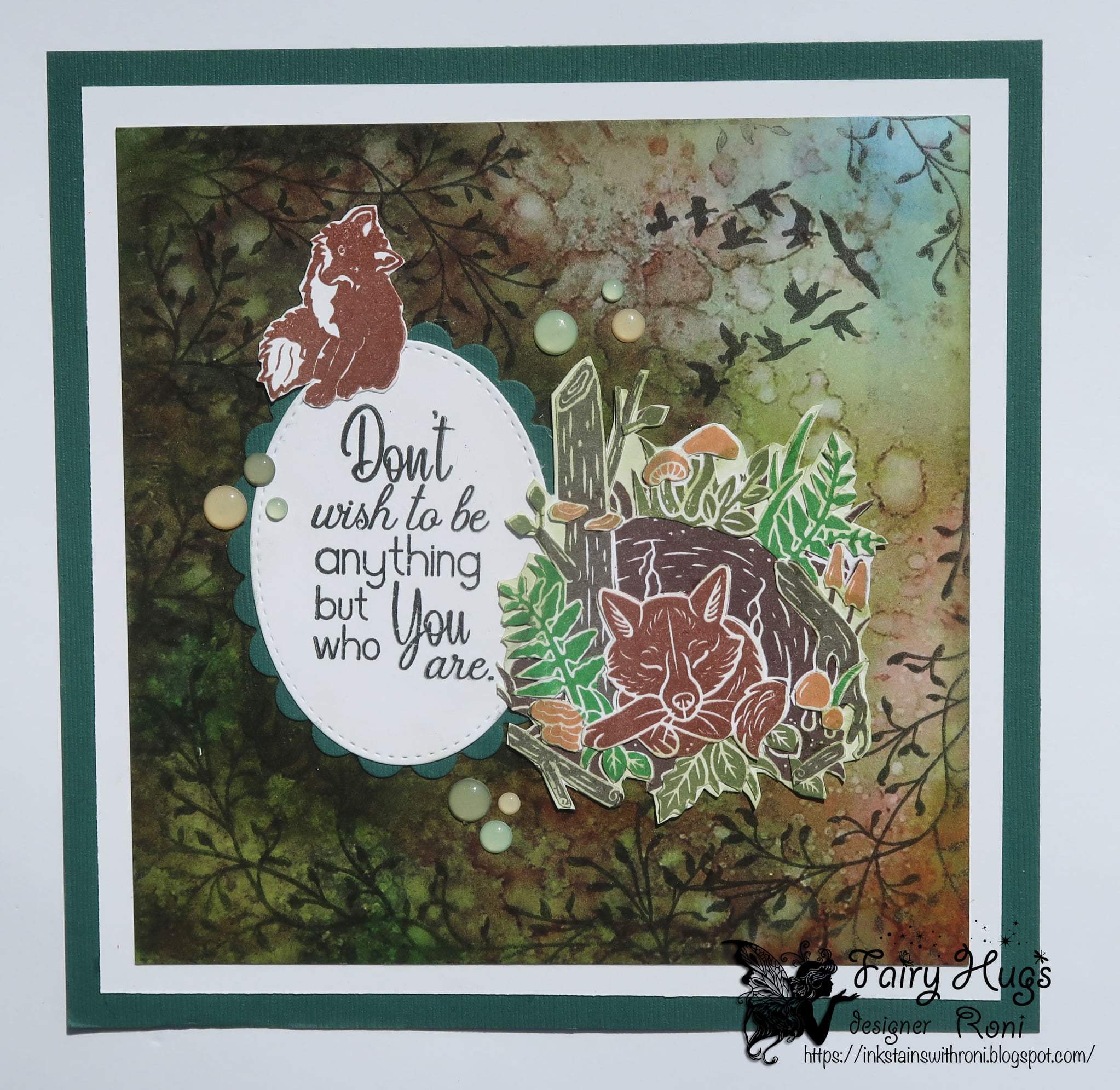 Fairy Hugs Stamps - Fox Den