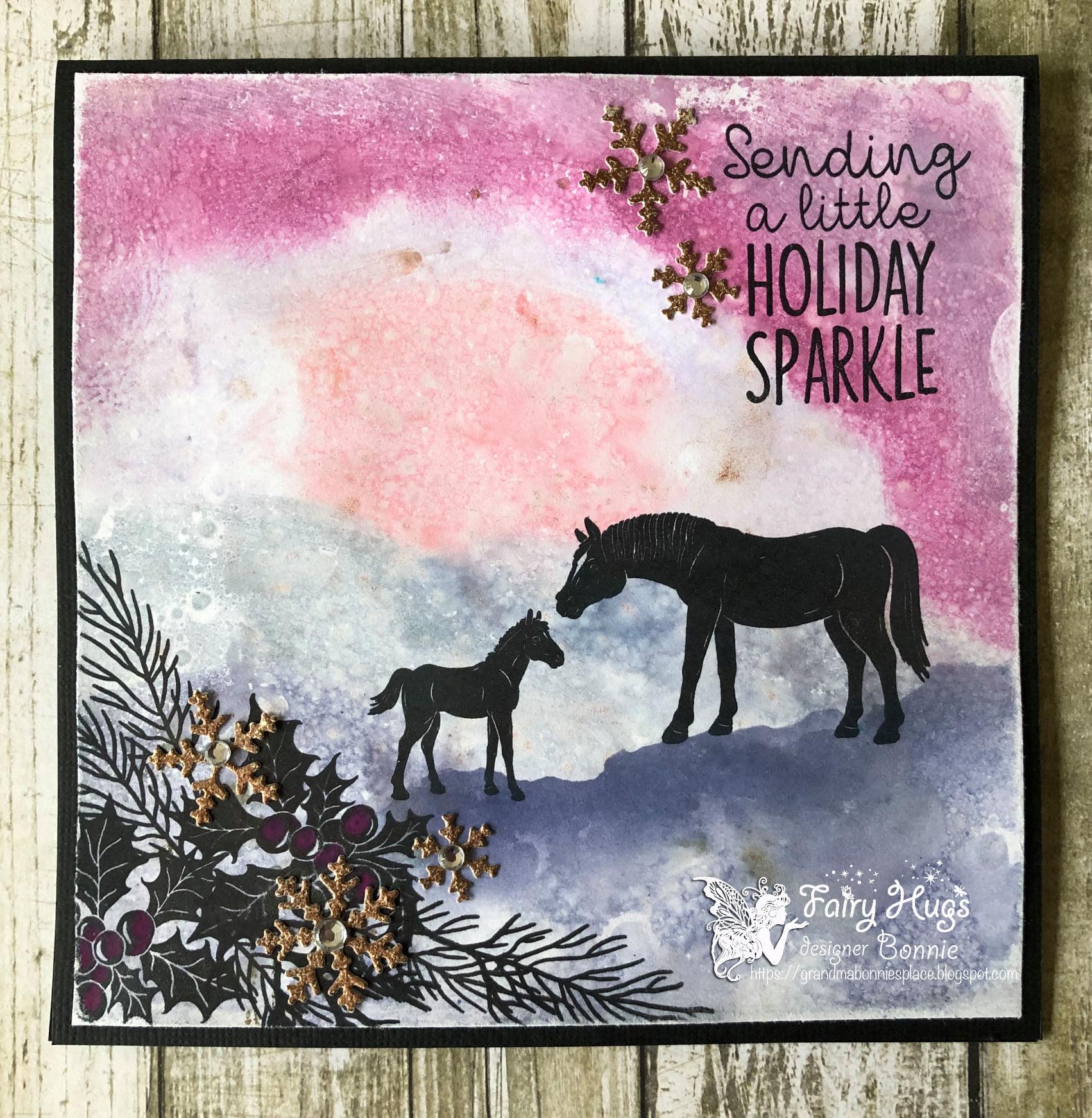 Fairy Hugs Stamps - Holiday Sparkle