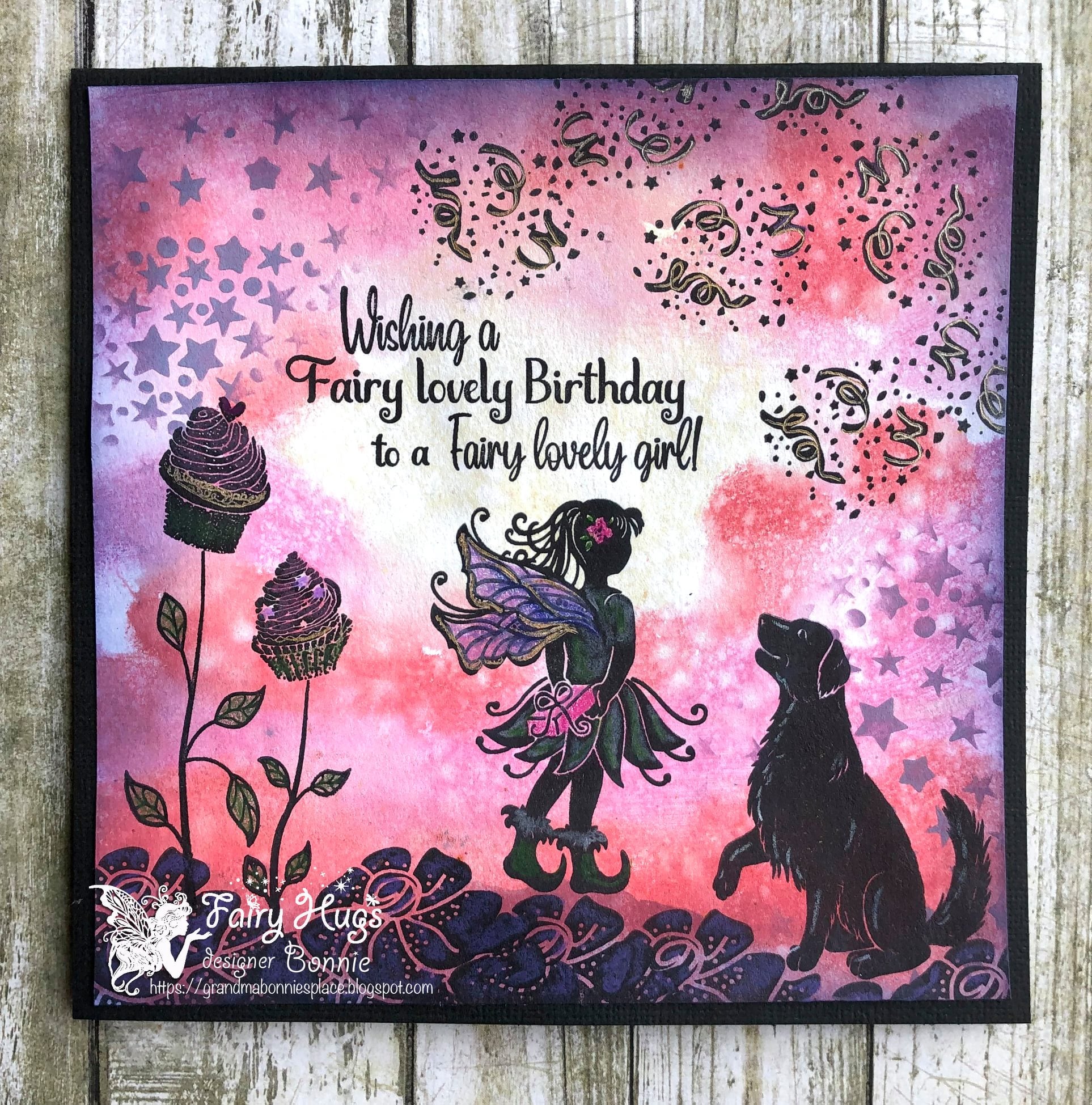 Fairy Hugs Stamps - Confetti